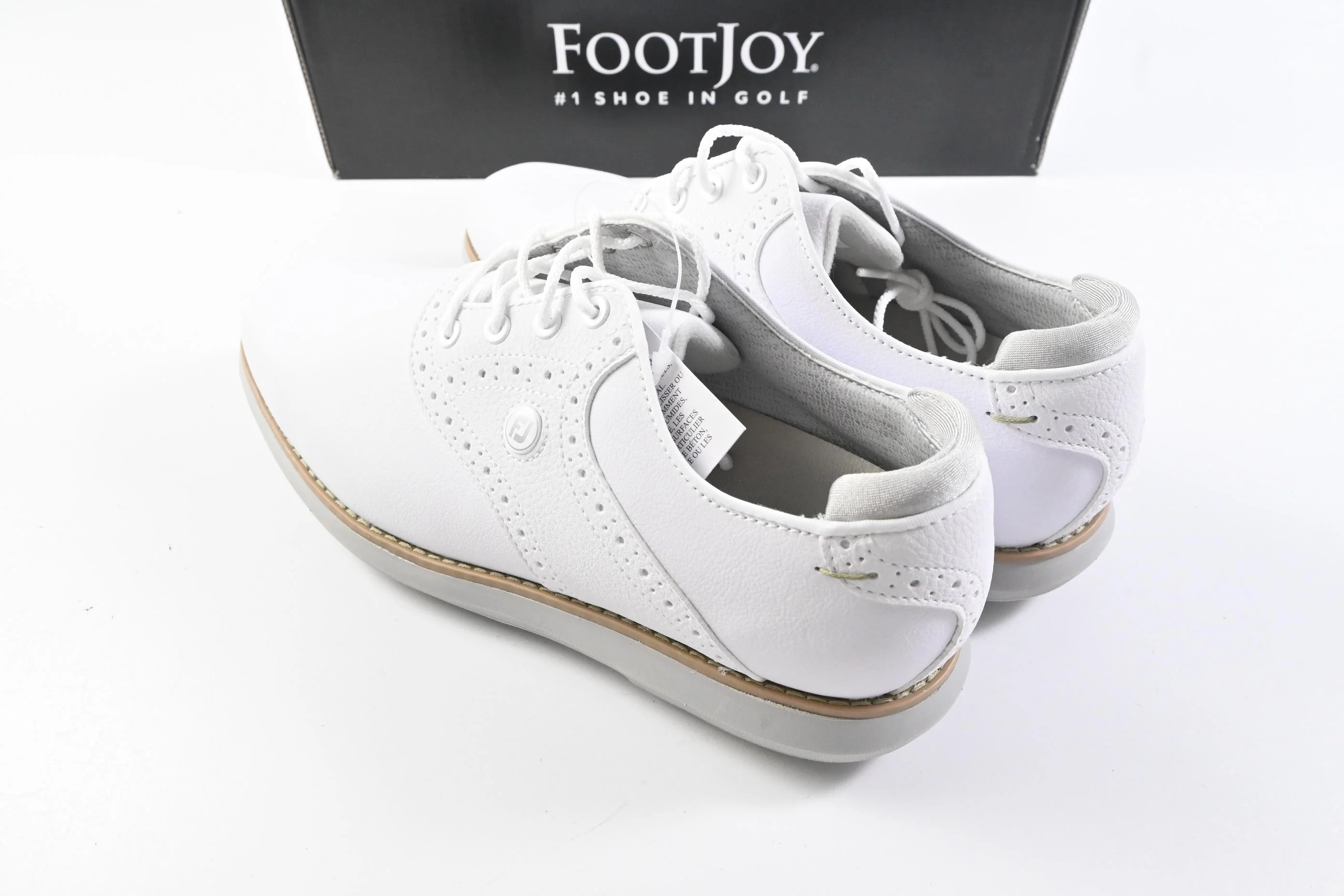 FootJoy Traditions Shoes / Womens Size UK 5.5 / White - Image 4