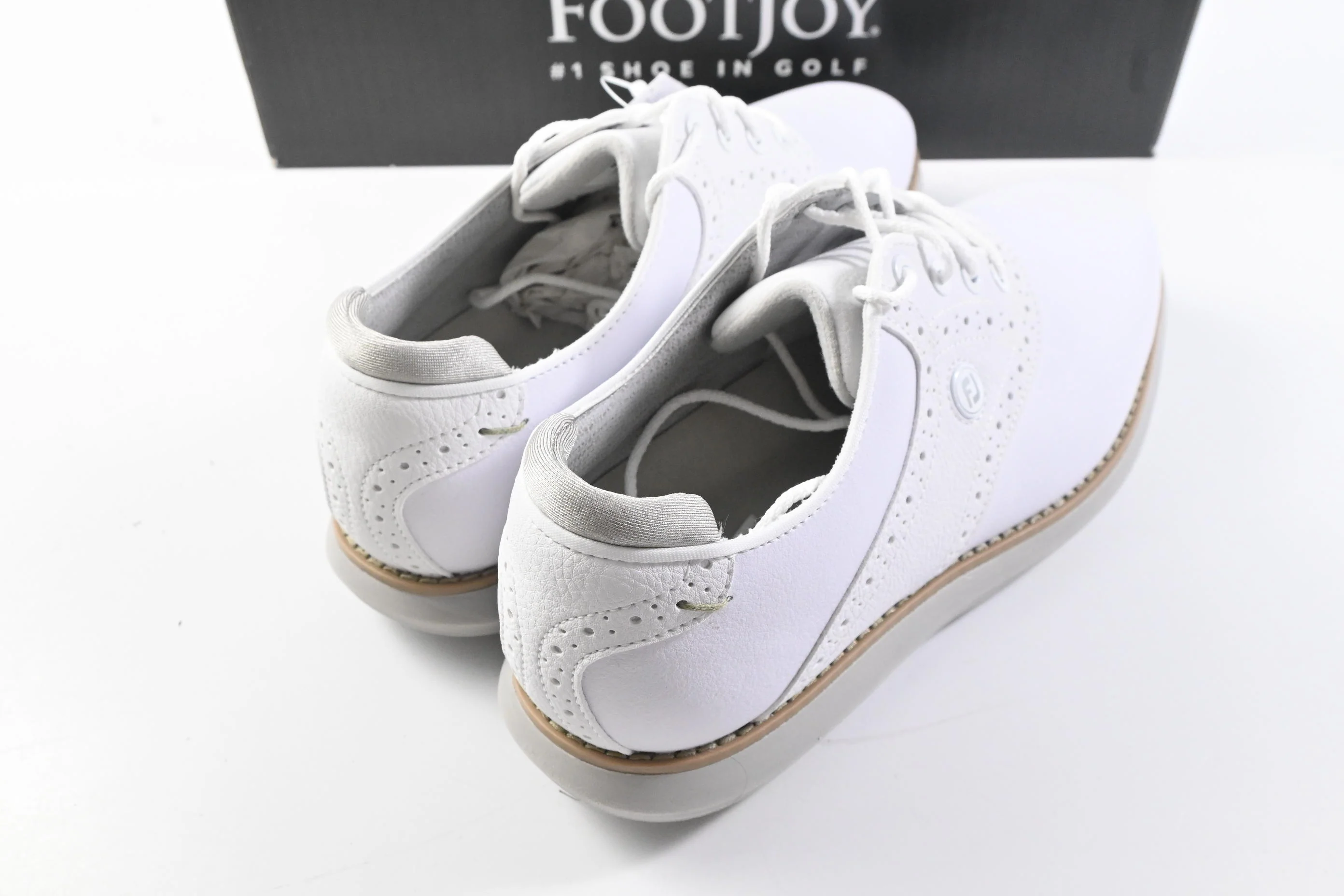 FootJoy Traditions Shoes / Womens Size UK 4.5 / White - Image 3