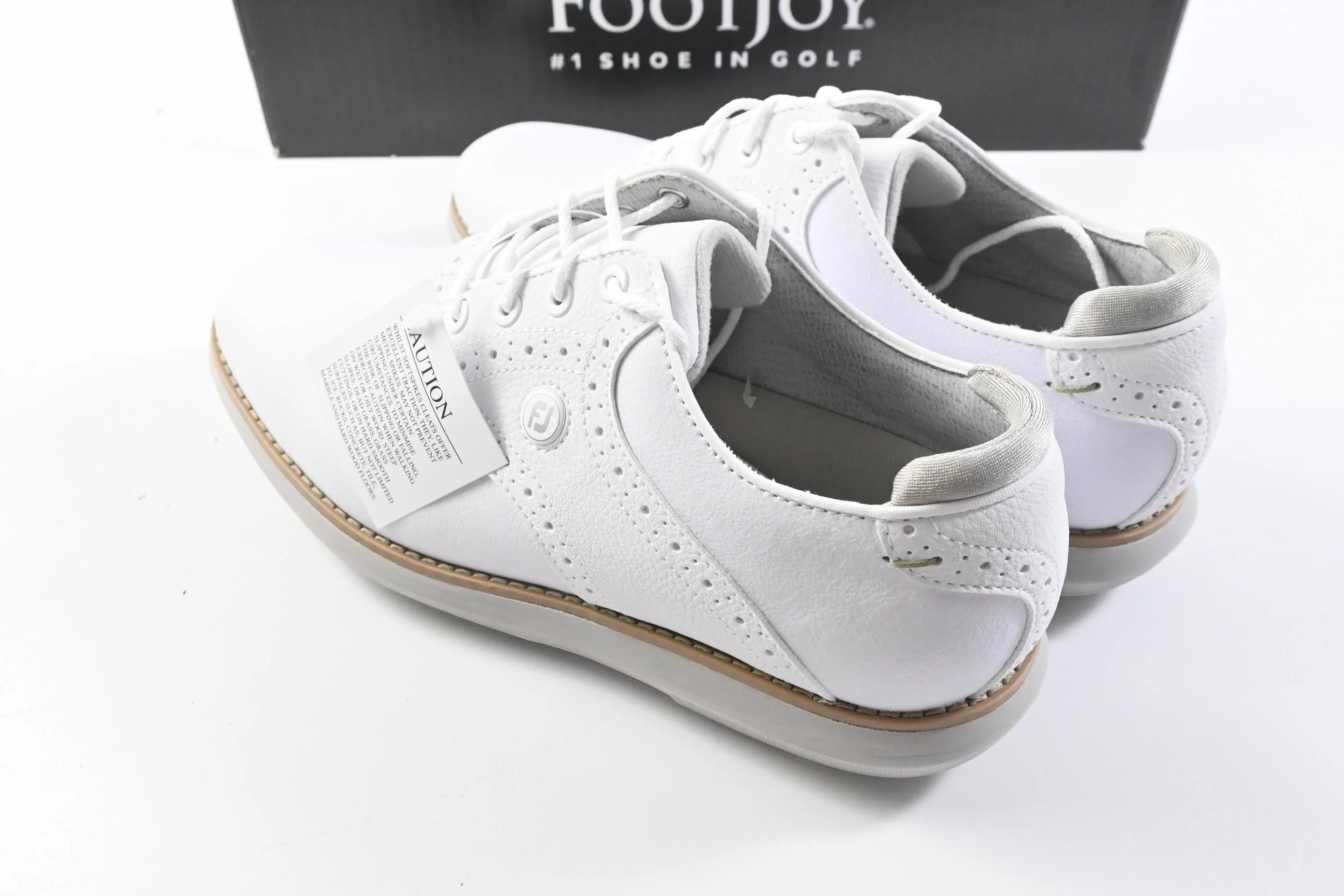 FootJoy Traditions Shoes / Womens Size UK 4.5 / White - Image 4