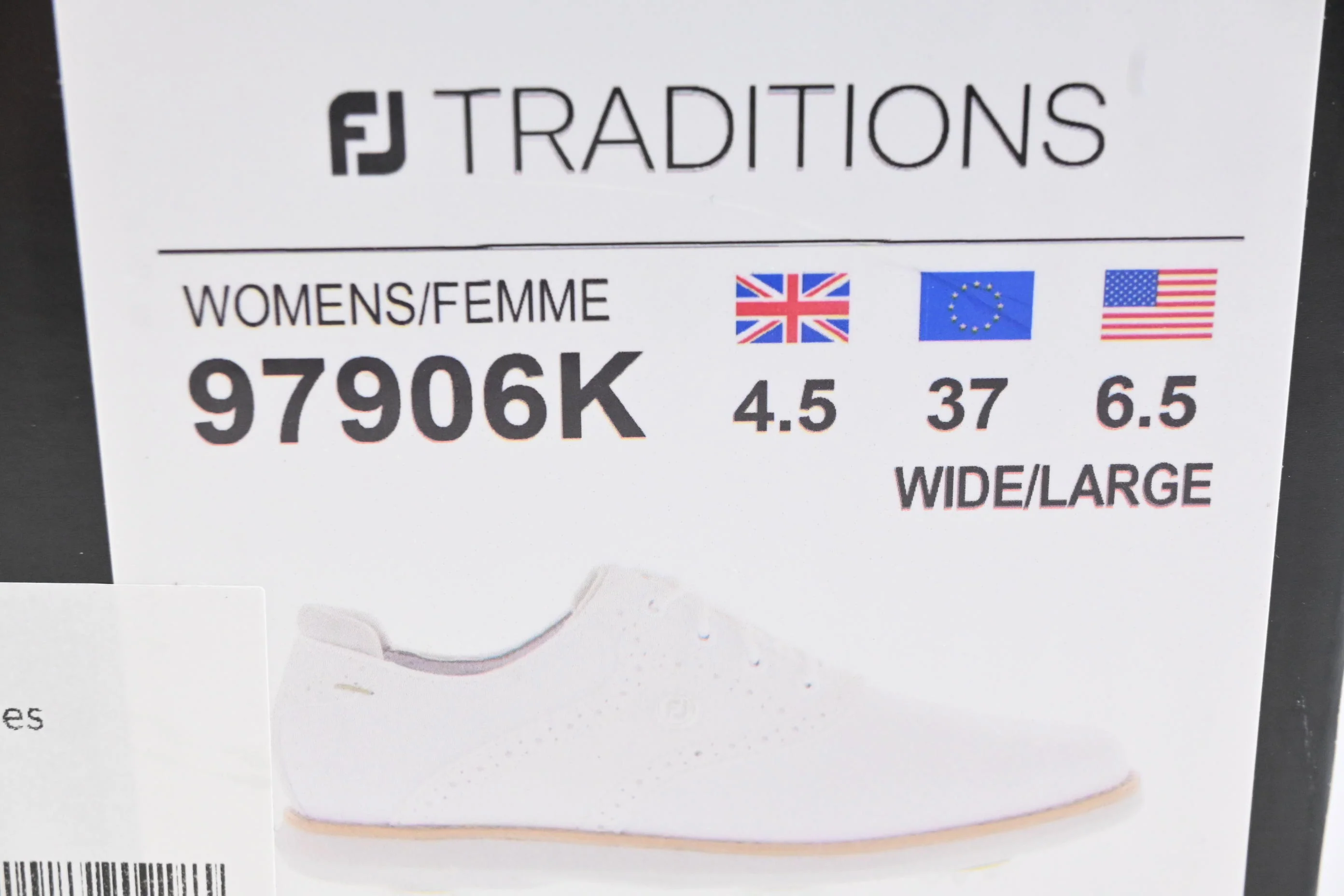 FootJoy Traditions Shoes / Womens Size UK 4.5 / White - Image 7