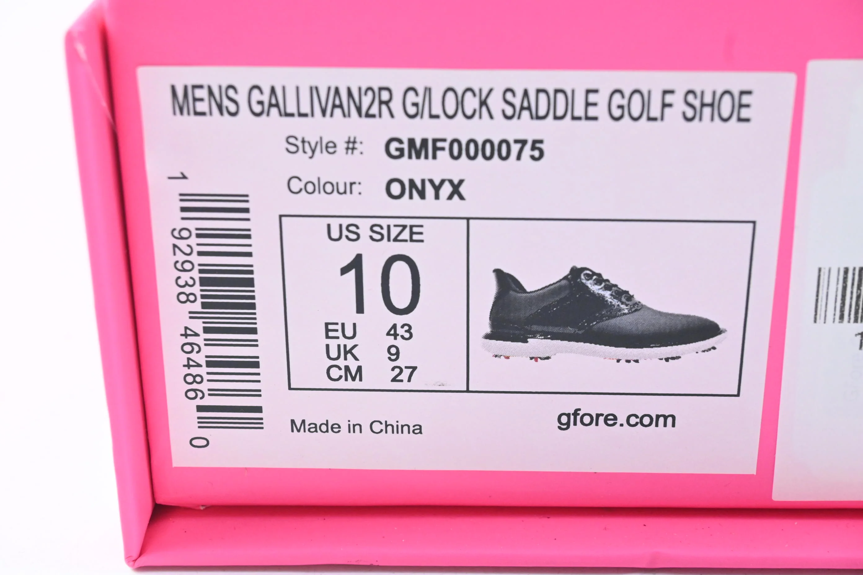 G/Fore Saddle Shoe / Size 10 / Black - Image 7