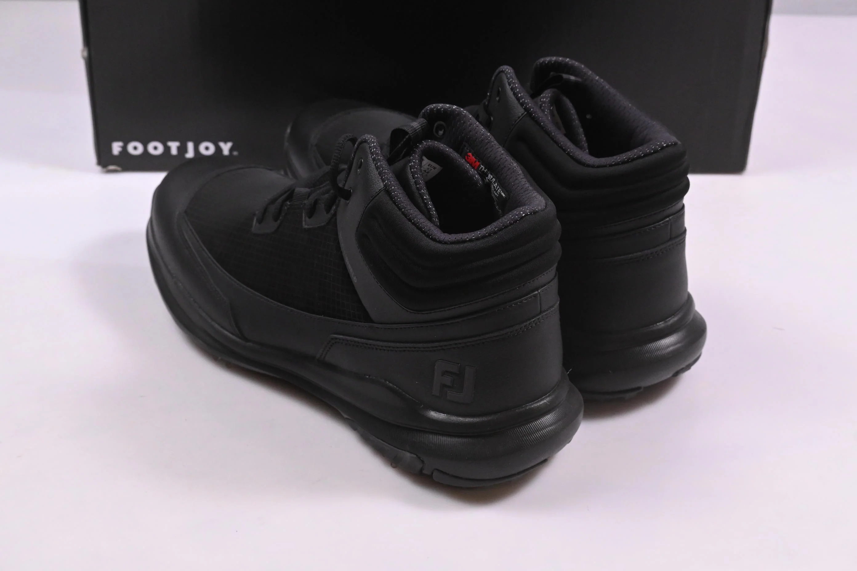 FootJoy Stormwalker Golf Boots / UK 9 / Black - Image 3