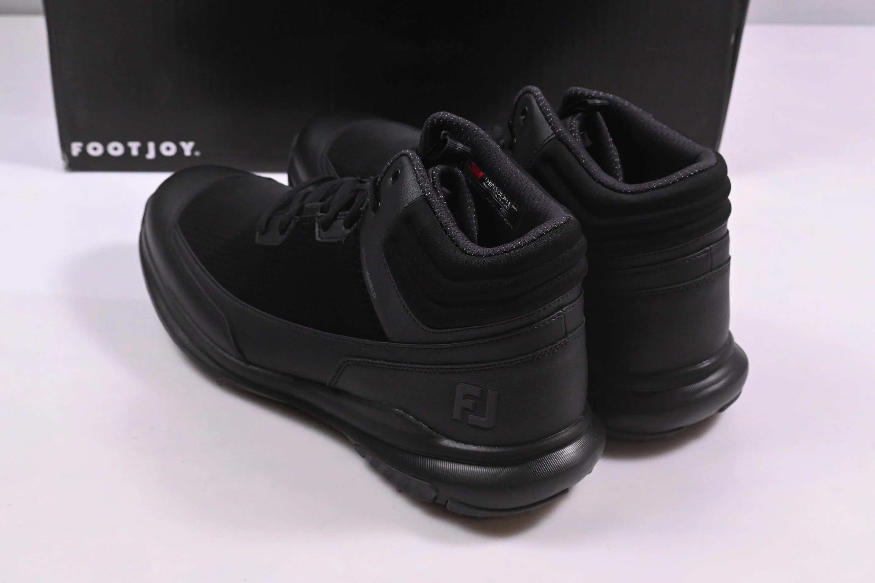FootJoy Stormwalker Golf Boots / UK 10 / Black - Image 3
