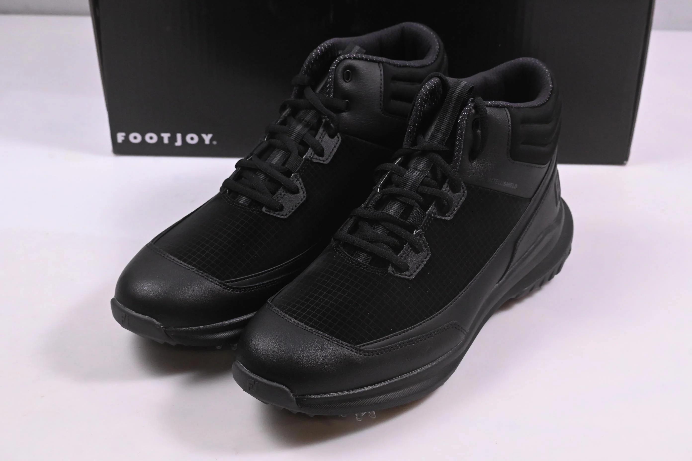 FootJoy Stormwalker Golf Boots / UK 9.5 / Black - Image 2