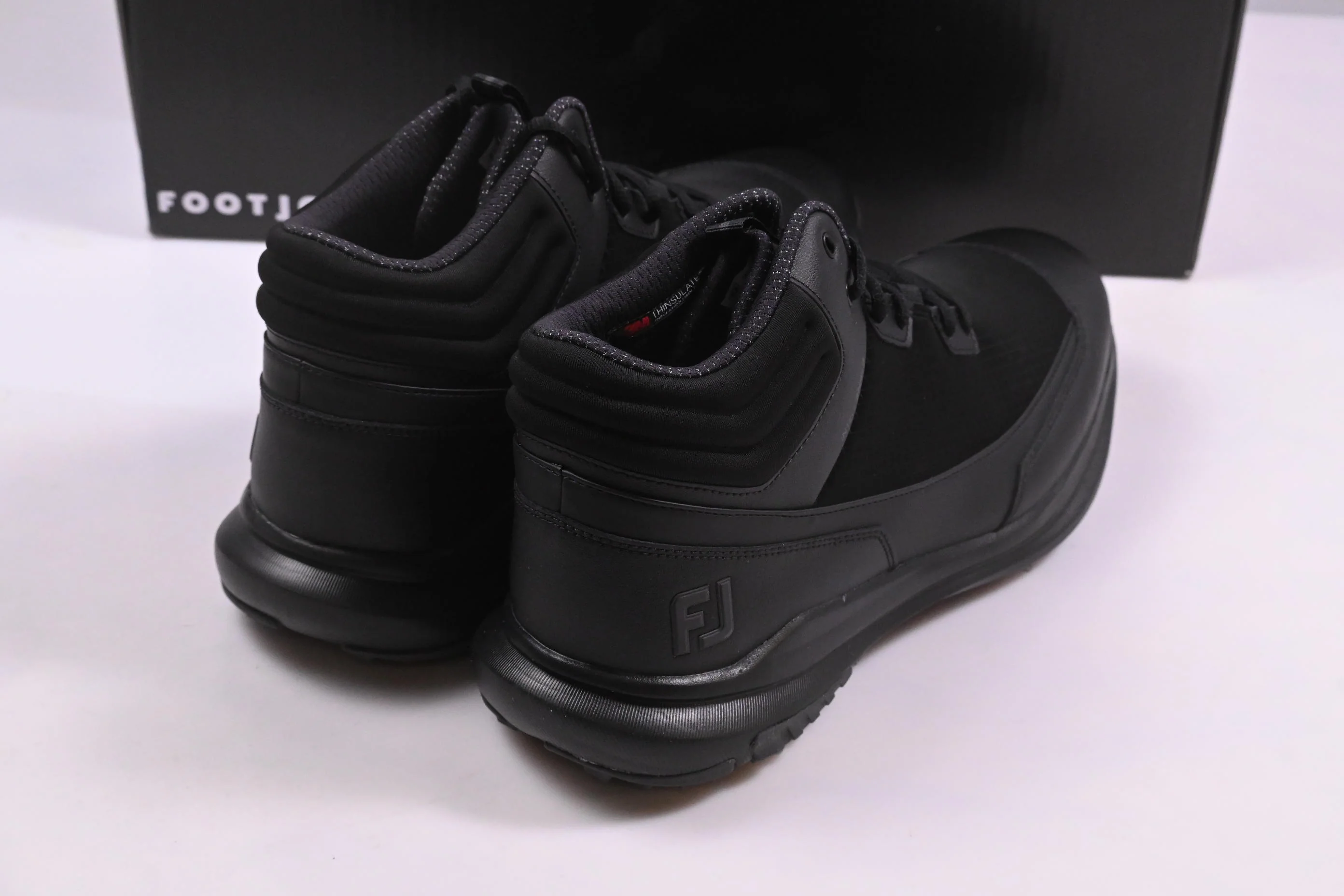 FootJoy Stormwalker Golf Boots / UK 9.5 / Black - Image 4