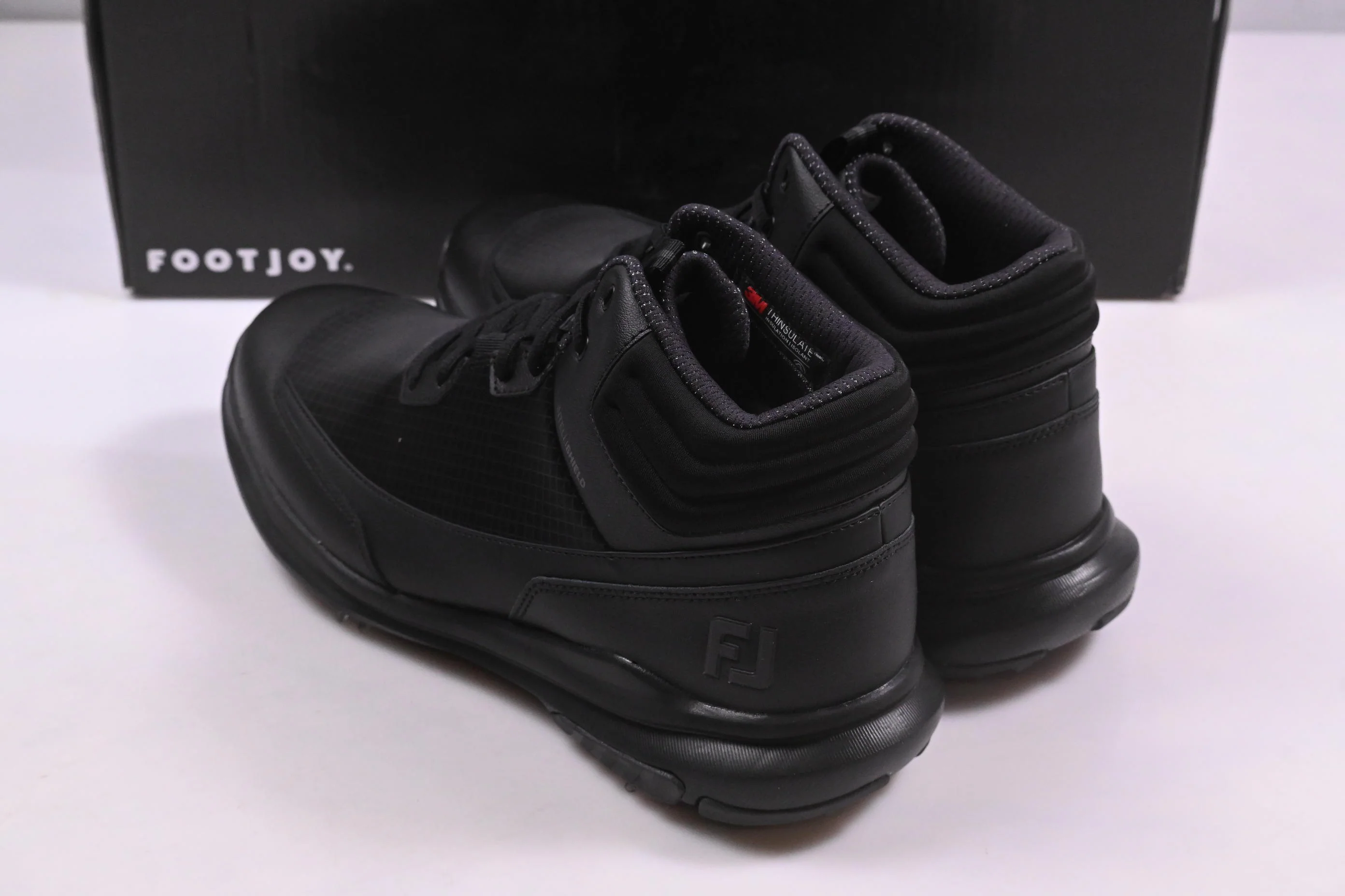 FootJoy Stormwalker Golf Boots / UK 8.5 / Black - Image 3