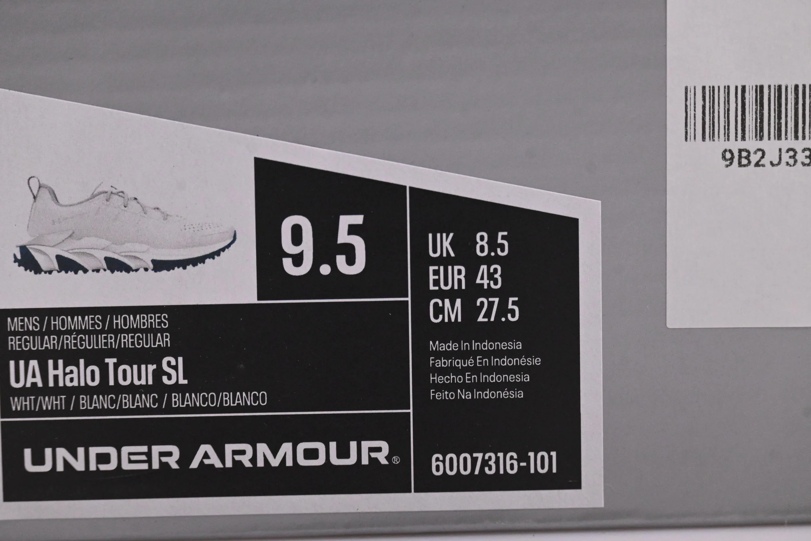 Under Armour Halo Tour SL Golf Shoes / UK 8.5 / White - Image 8