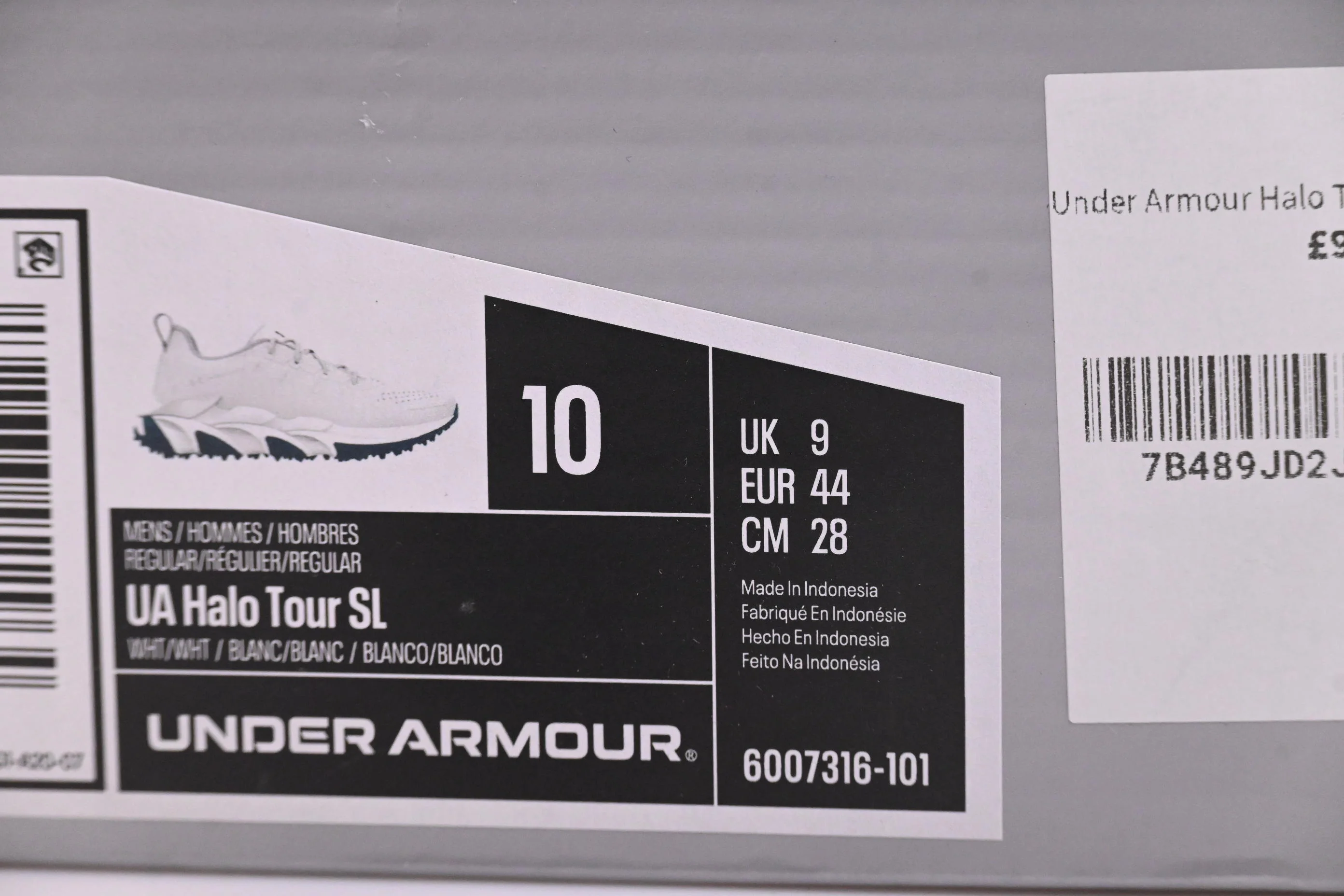 Under Armour Halo Tour SL Golf Shoes / UK 9 / White - Image 8