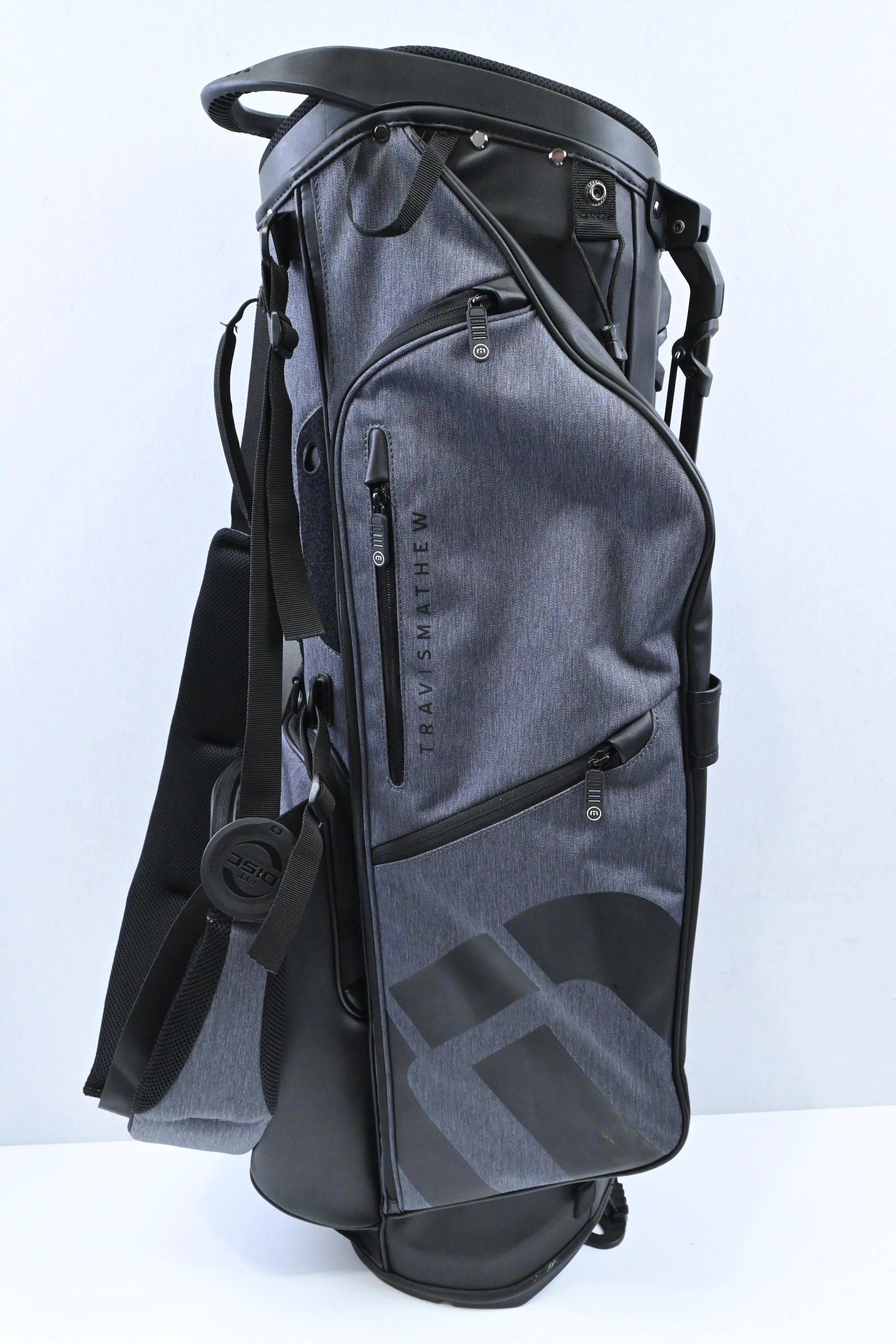 Travis Matthew BYOB Stand Bag / 6-Way / Grey, Black