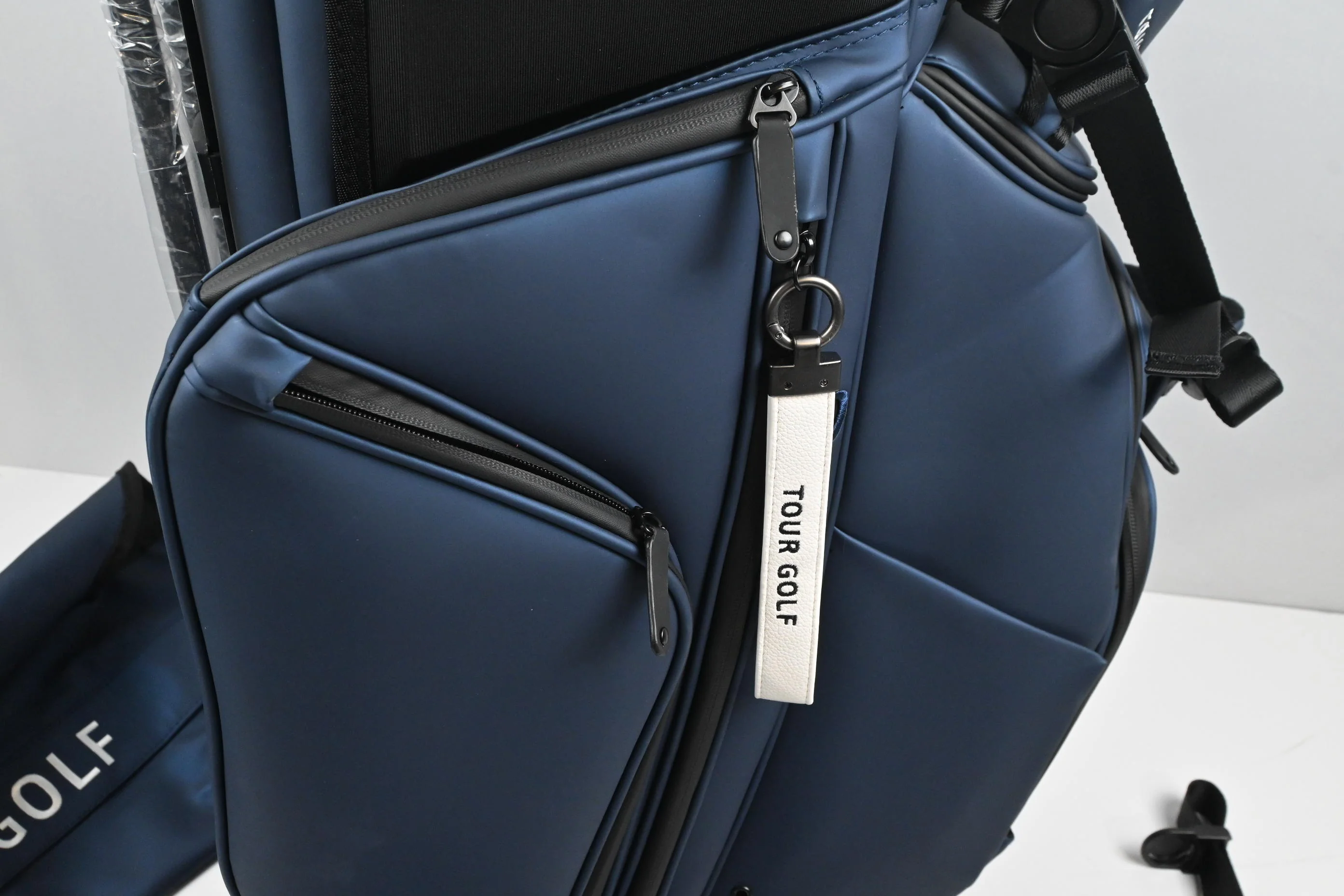 Tour Golf TourX1 Orion Stand Bag / 14-Way Divider / Navy, Black - Image 6