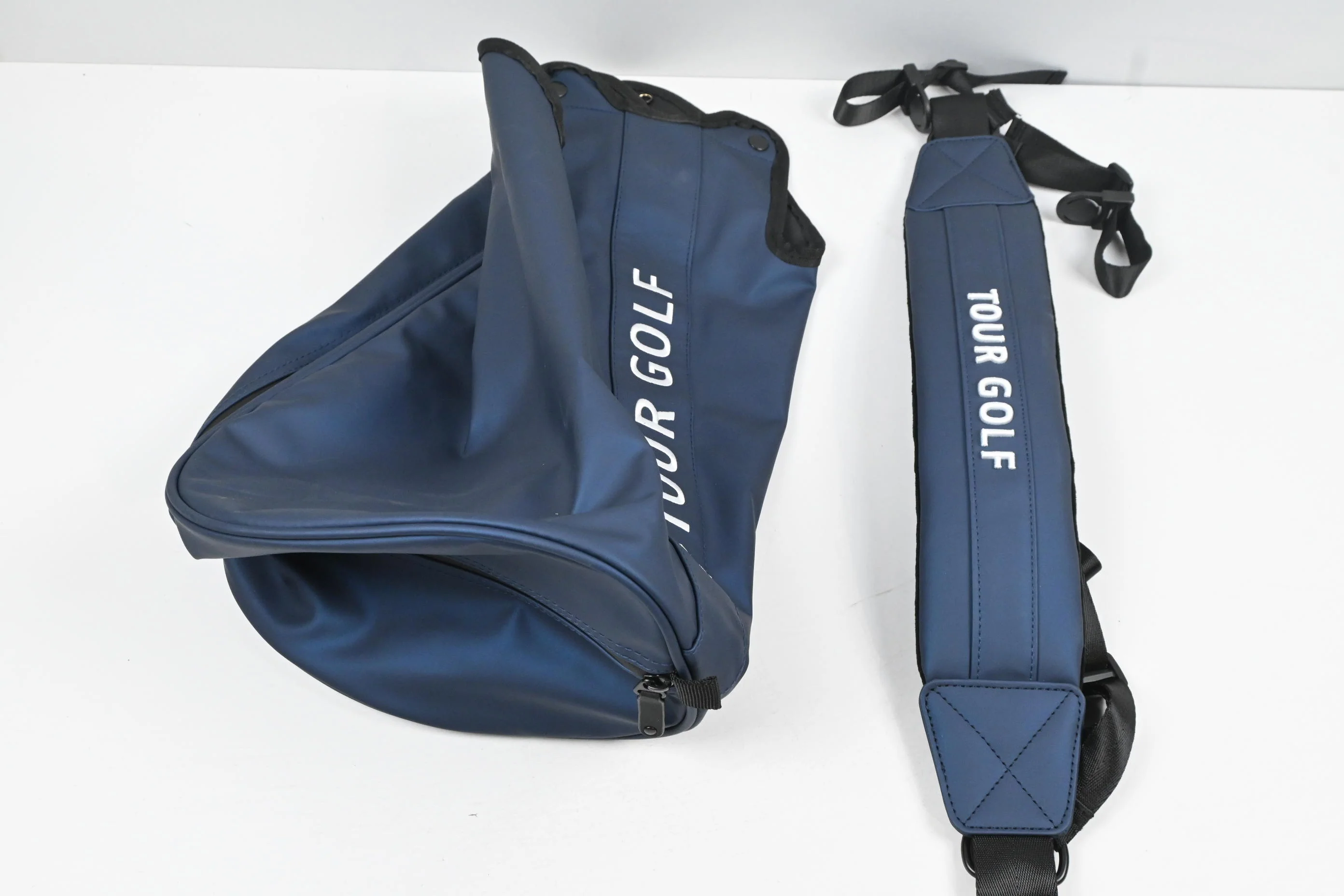 Tour Golf TourX1 Orion Stand Bag / 14-Way Divider / Navy, Black - Image 8