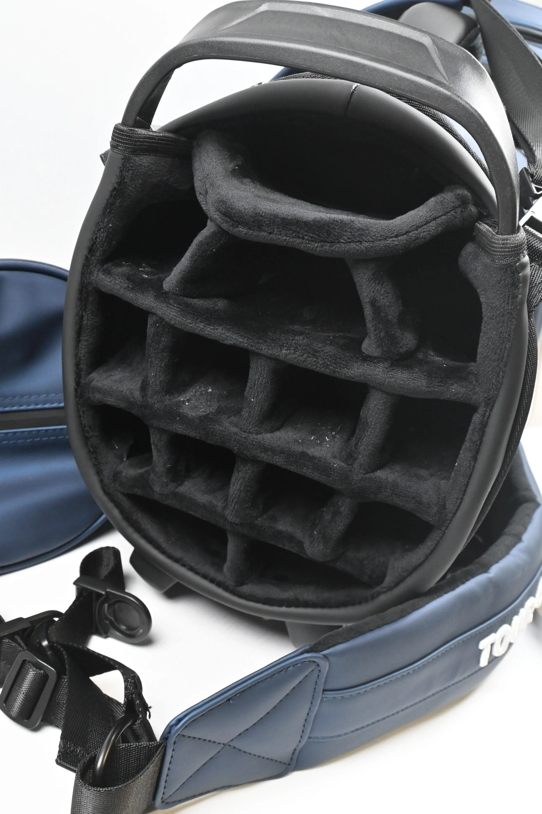 Tour Golf TourX1 Orion Stand Bag / 14-Way Divider / Navy, Black - Image 9