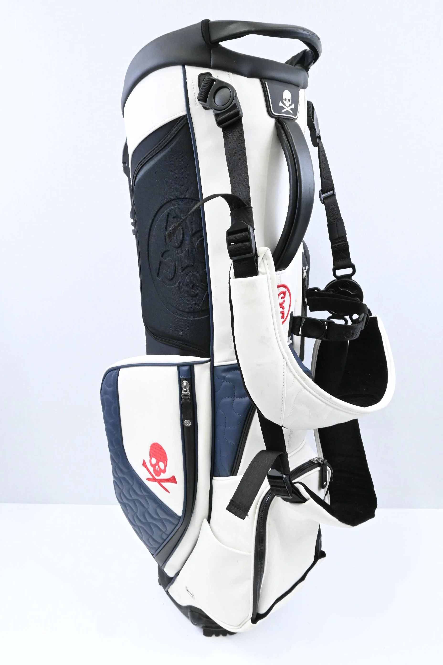 G-Fore Stand Bag / 4-Way / White, Navy, Red - Image 4