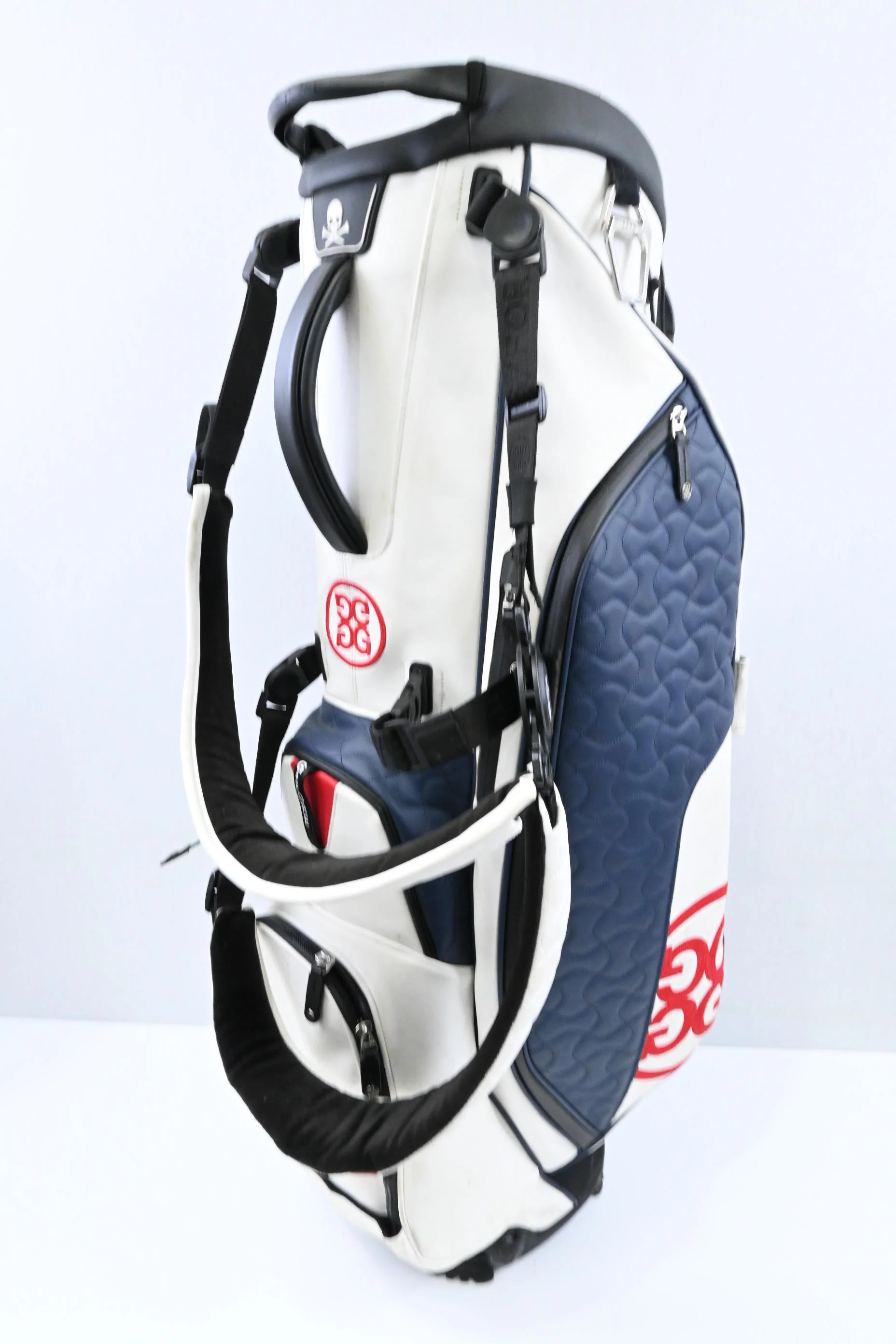 G-Fore Stand Bag / 4-Way / White, Navy, Red - Image 5