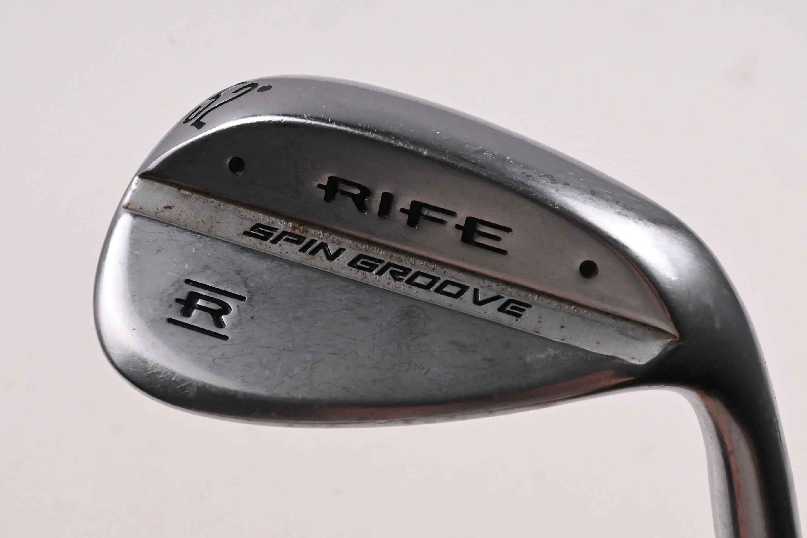 Rife Spin Groove Gap Wedge / 52 Degree / Wedge Flex RIFE Steel Shaft