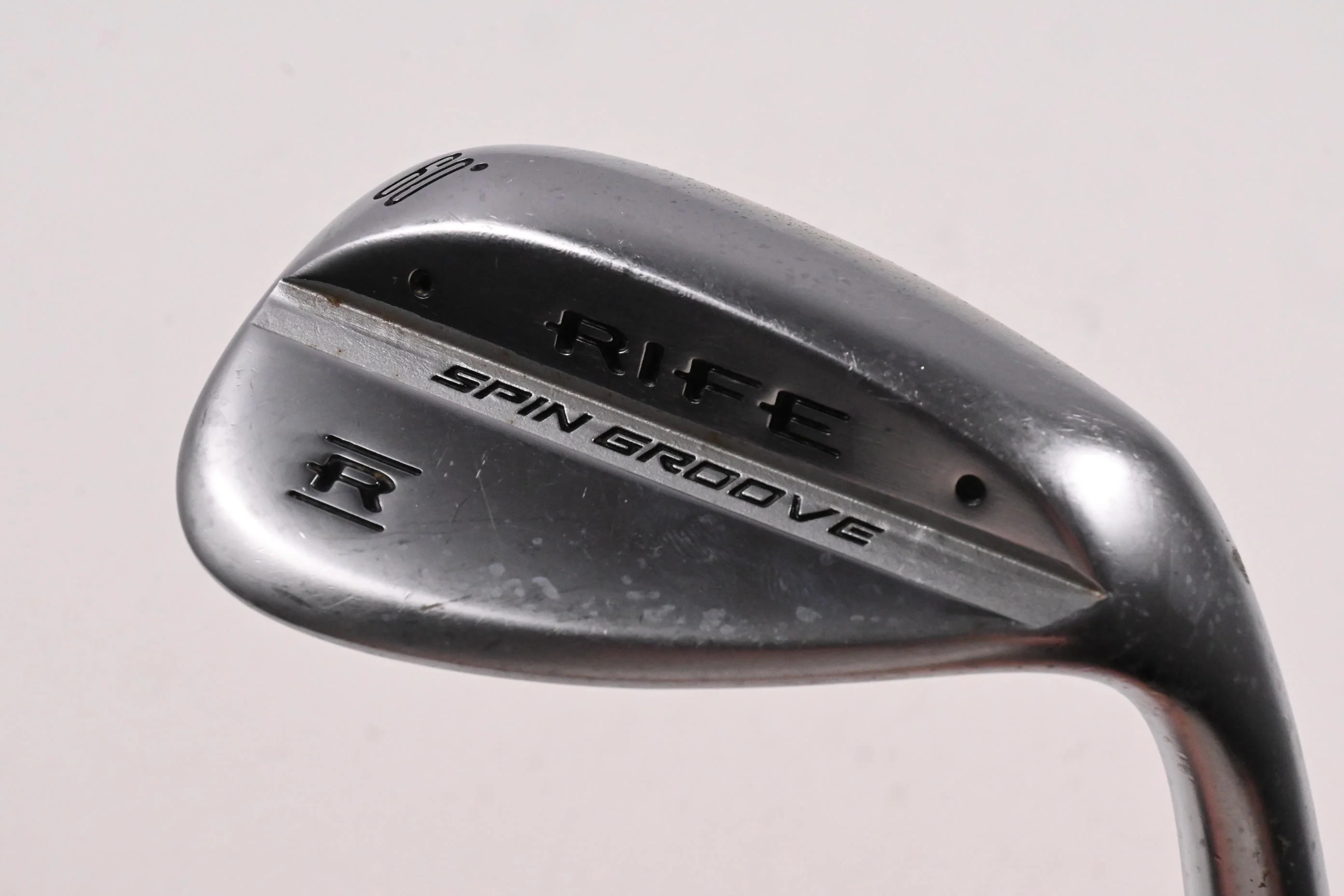 Rife Spin Groove Lob Wedge / 60 Degree / Wedge Flex RIFE Steel Shaft