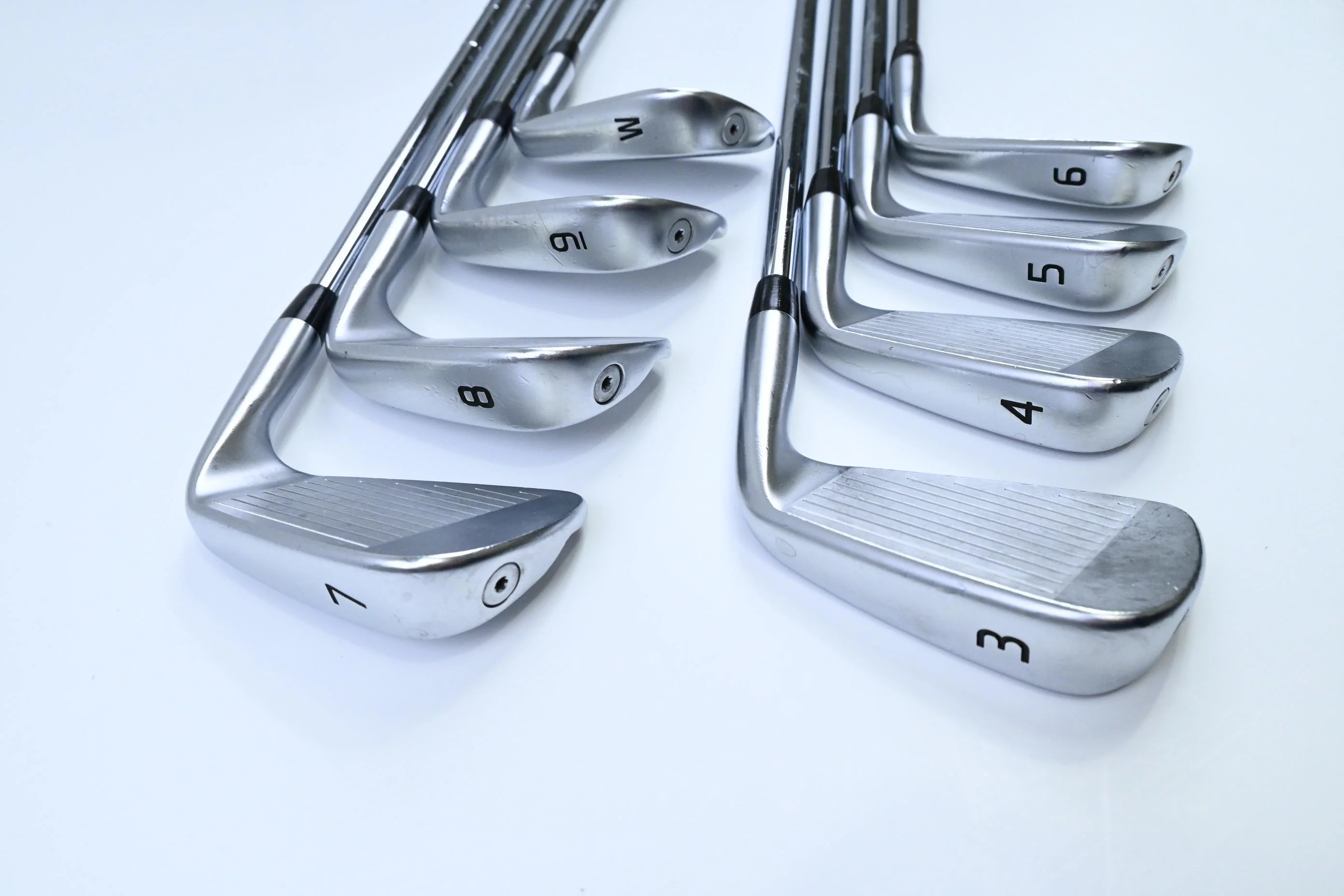 Left Hand Ping Blueprint Irons / 3-PW / Black Dot / Stiff Flex Dynamic Gold 120 - Image 4