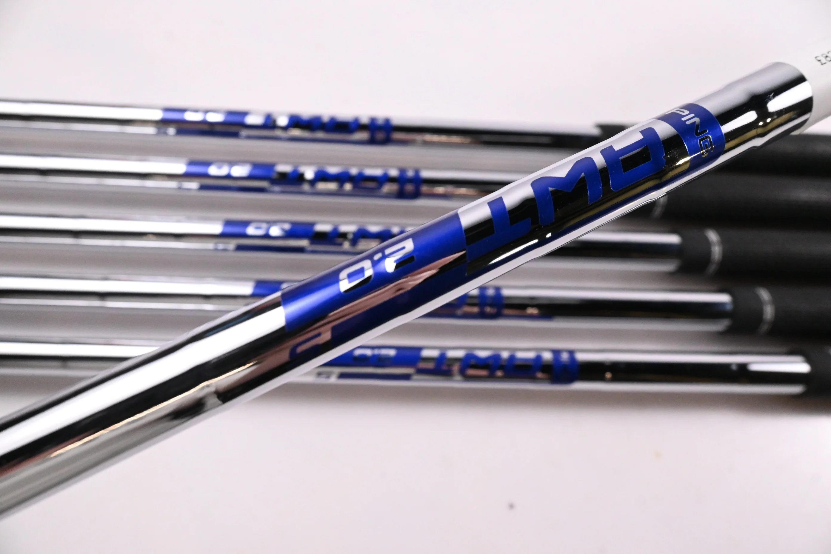 Ping Blueprint S Irons / 5-PW / Black Dot / Stiff Flex Ping AWT 2.0 Shafts - Image 5