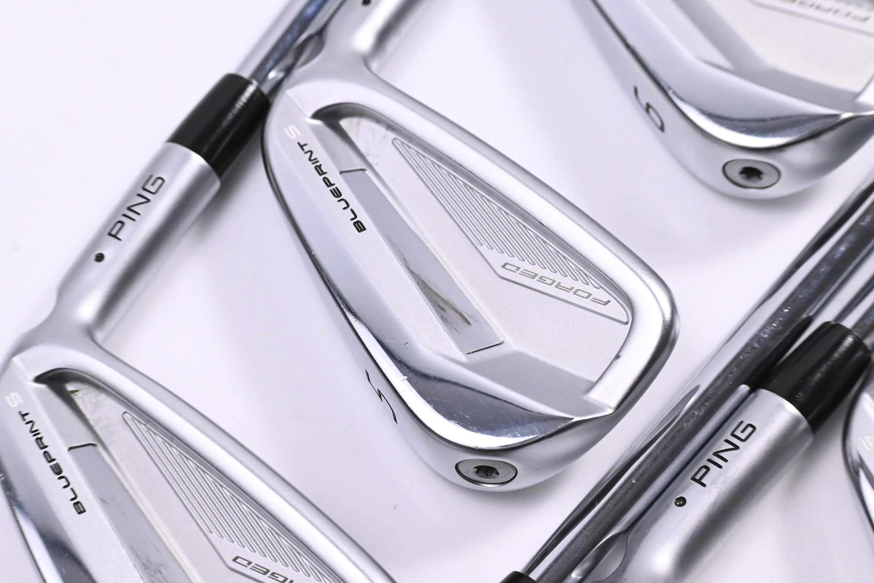 Ping Blueprint S Irons / 4-PW / Black Dot / X-Flex Dynamic Gold 120 X100 Shafts