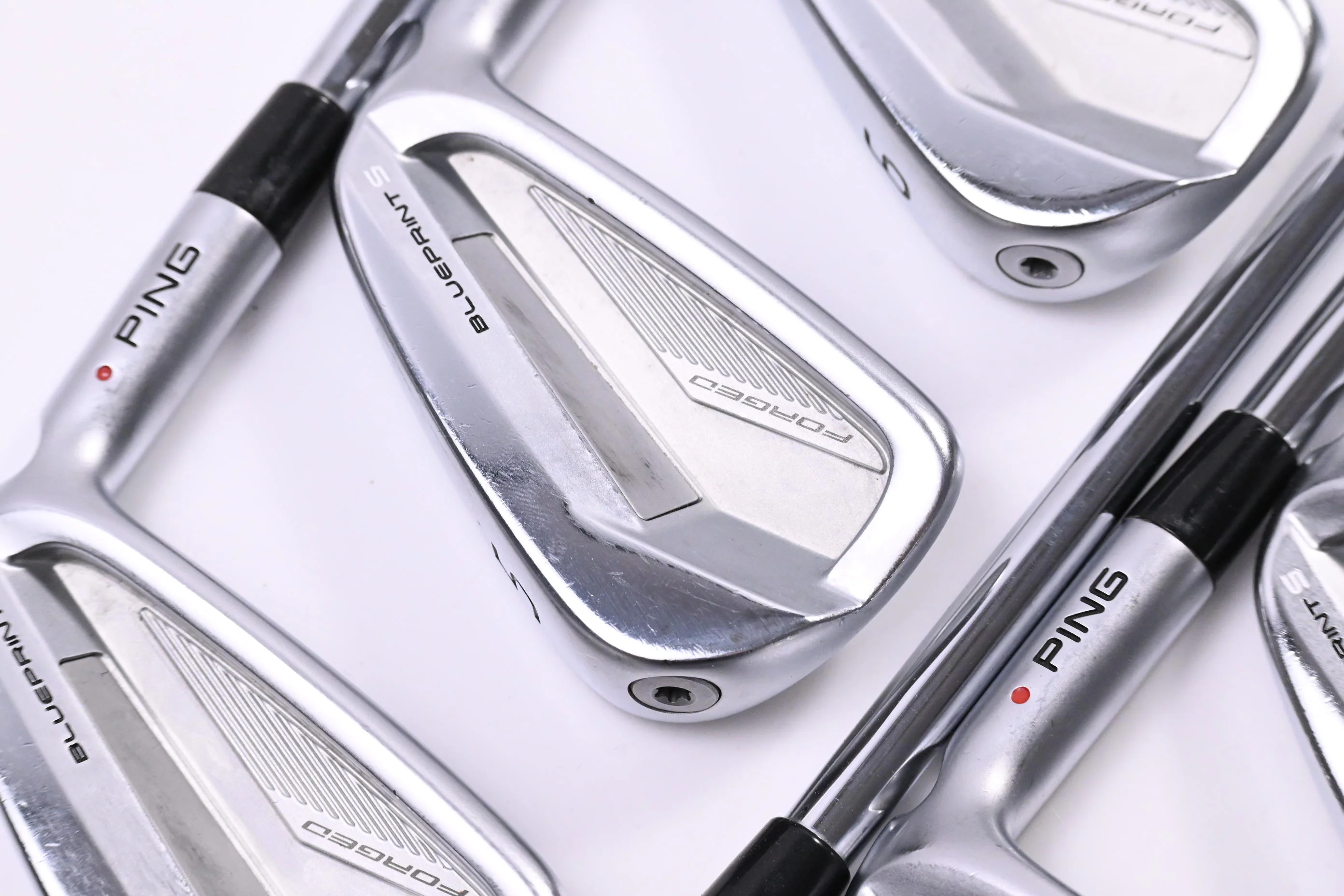 Ping Blueprint S Irons / 4-PW / Red Dot / X-Flex Dynamic Gold Mid 115 X100
