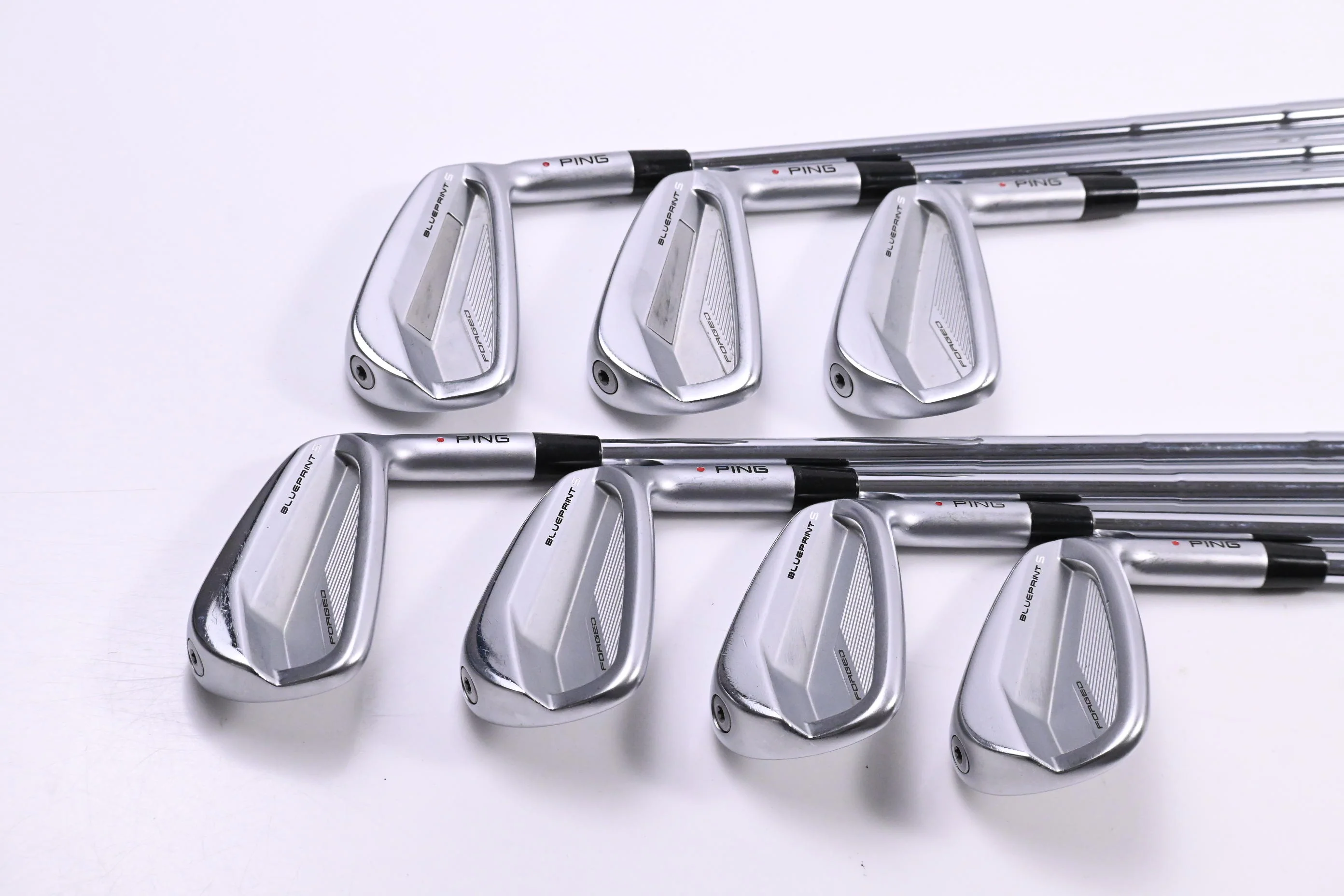 Ping Blueprint S Irons / 4-PW / Red Dot / X-Flex Dynamic Gold Mid 115 X100 - Image 2