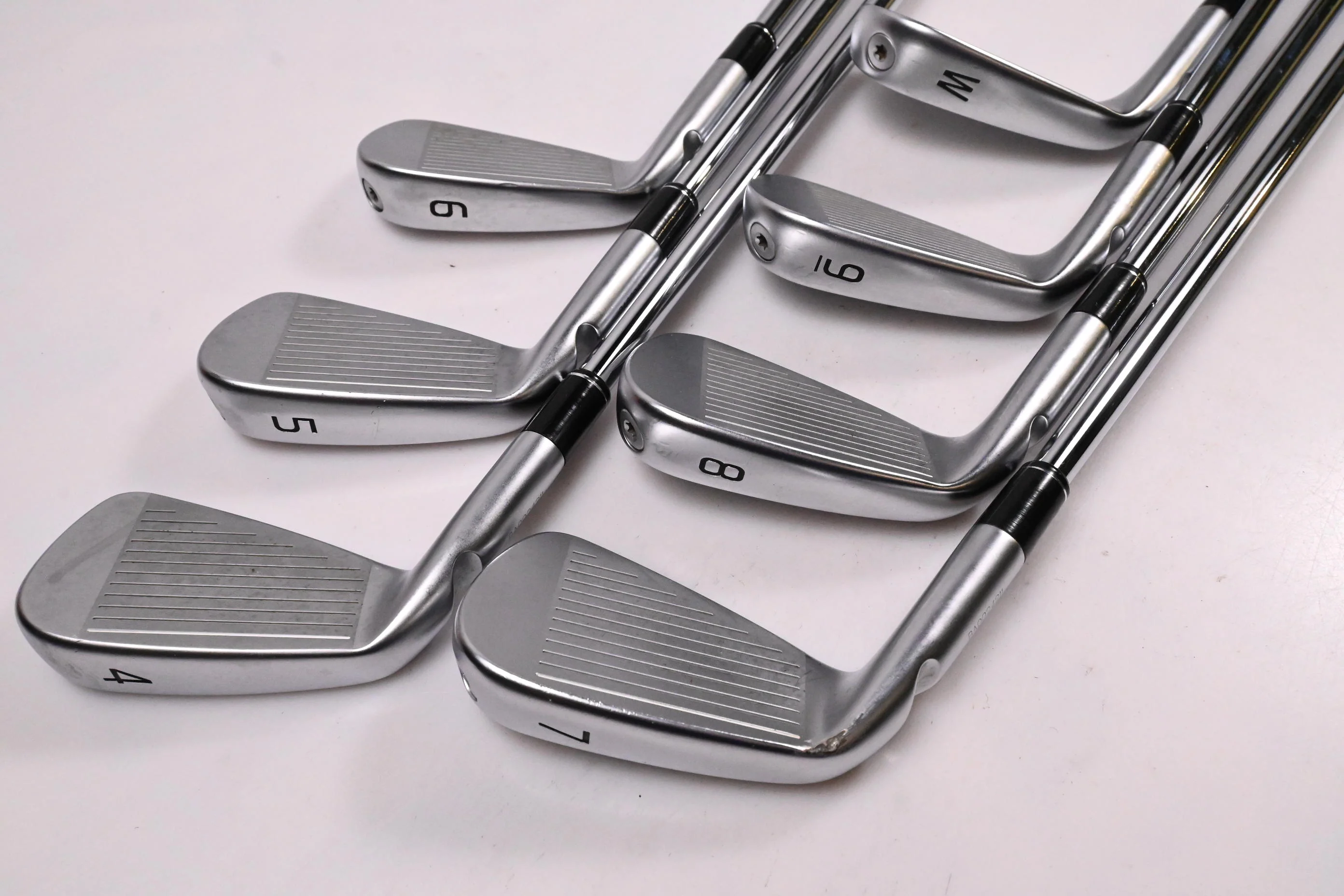 Ping Blueprint S Irons / 4-PW / Black Dot / Stiff Flex Project X LZ 120 Shafts - Image 4