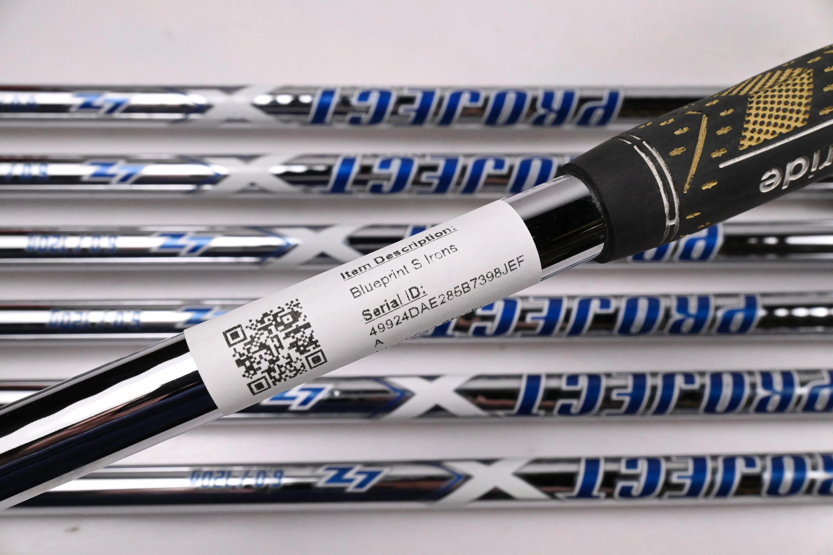 Ping Blueprint S Irons / 4-PW / Black Dot / Stiff Flex Project X LZ 120 Shafts - Image 6