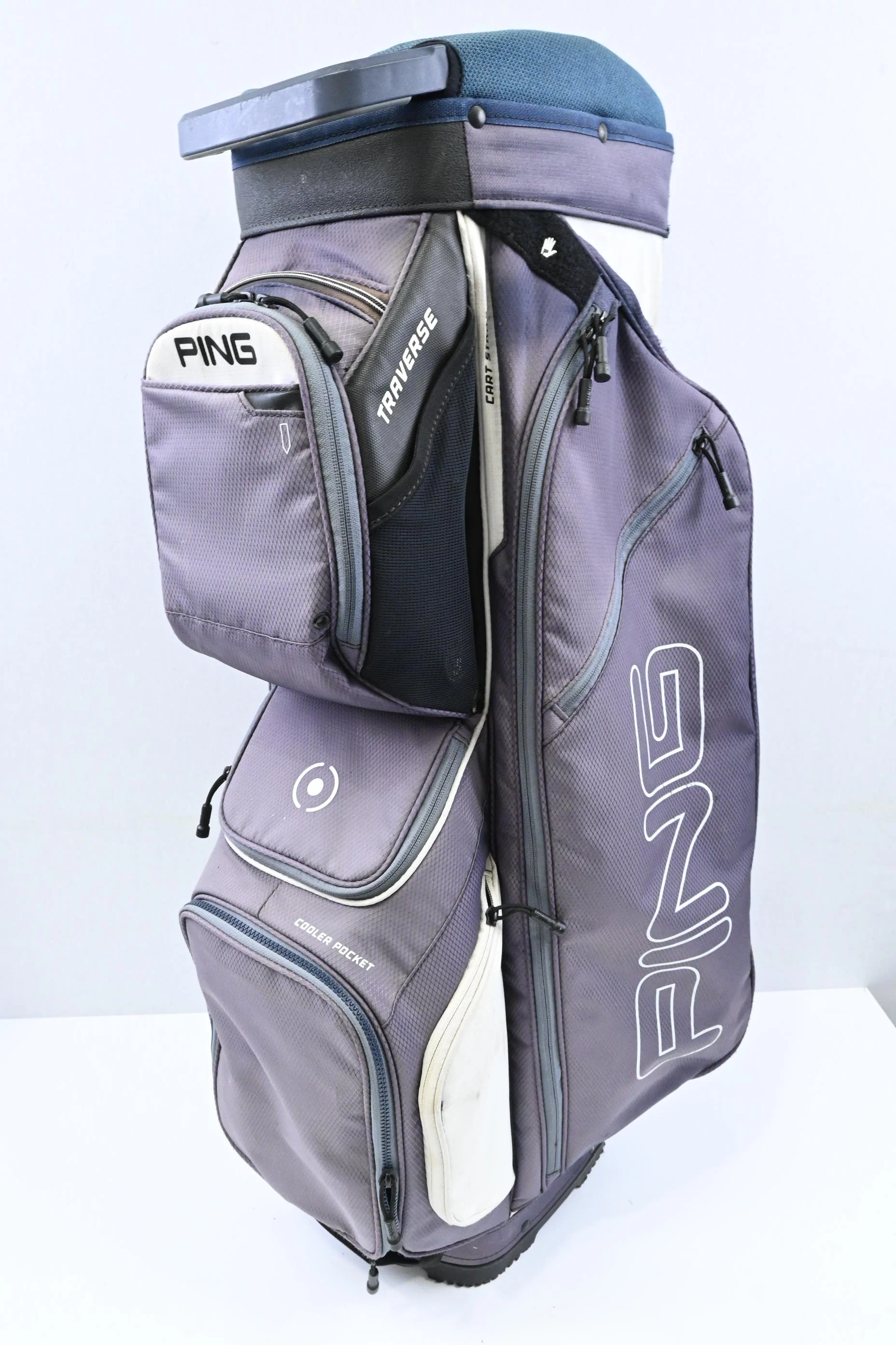 Ping Travese Cart Bag / 14-Way / Purple, White - Image 5
