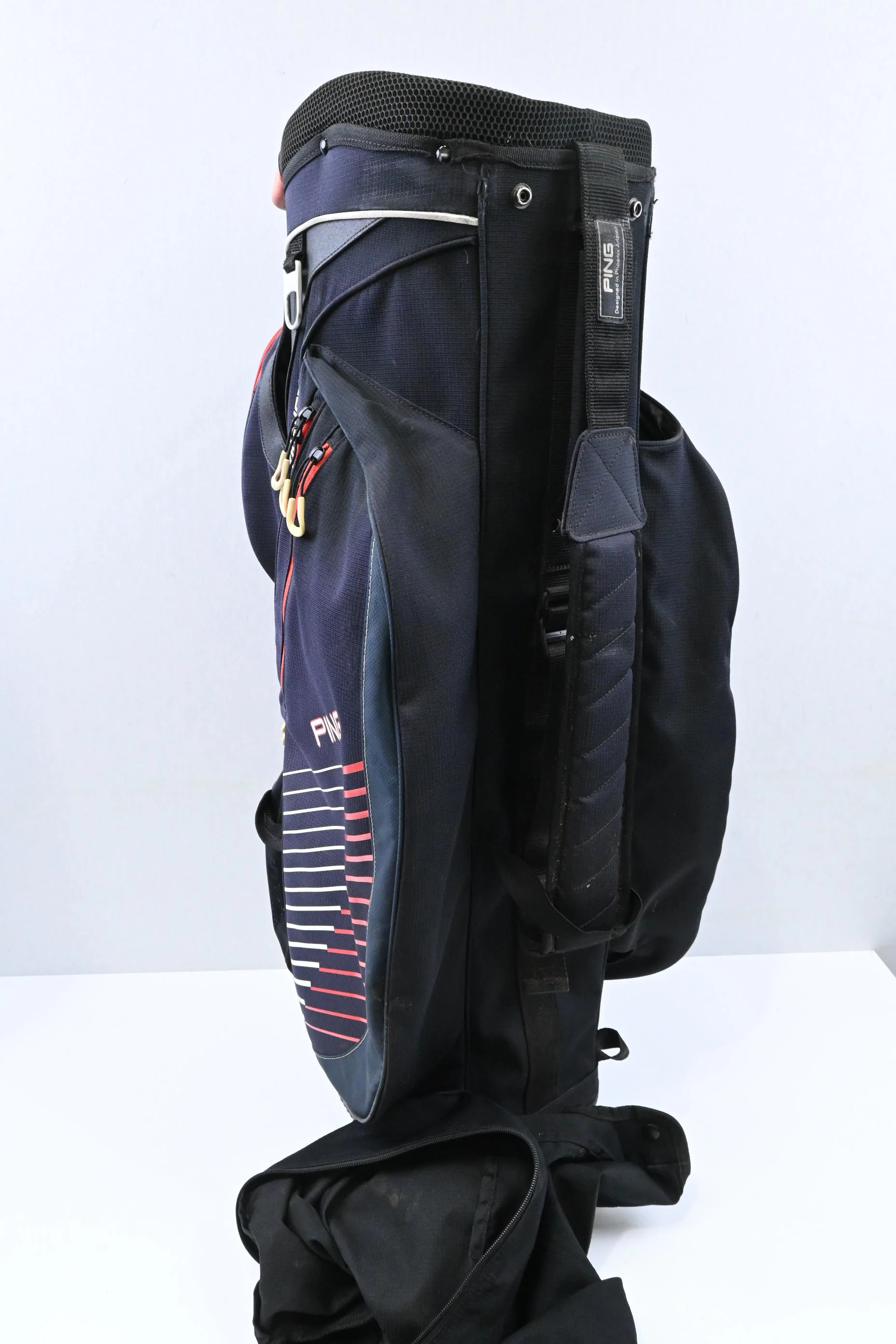 Ping Traverse Cart Bag / 14-Way / Navy, Red - Image 2