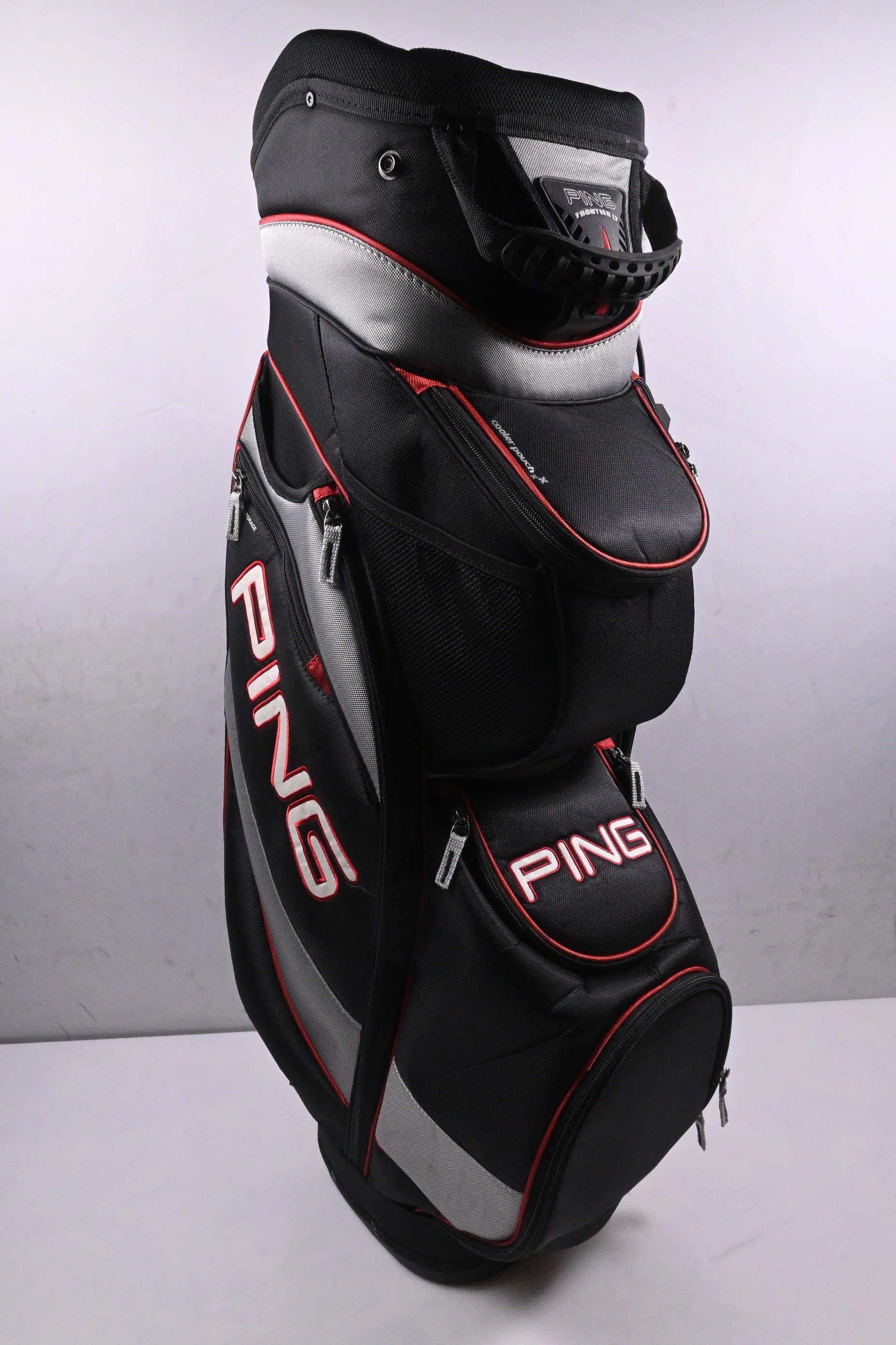 Ping Cart Bag / 14-Way Divider / Black, Red - Image 4