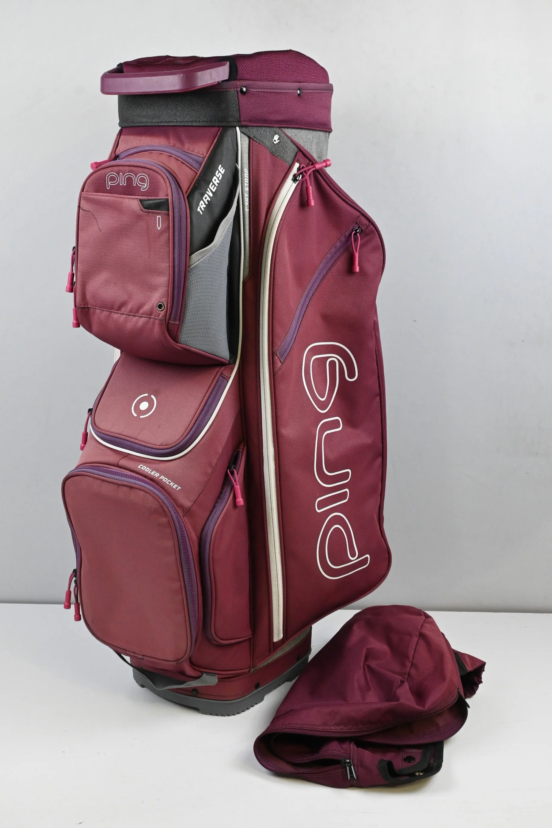 Ping Traverse Cart Bag / 14-Way Divider / Pink, Purple