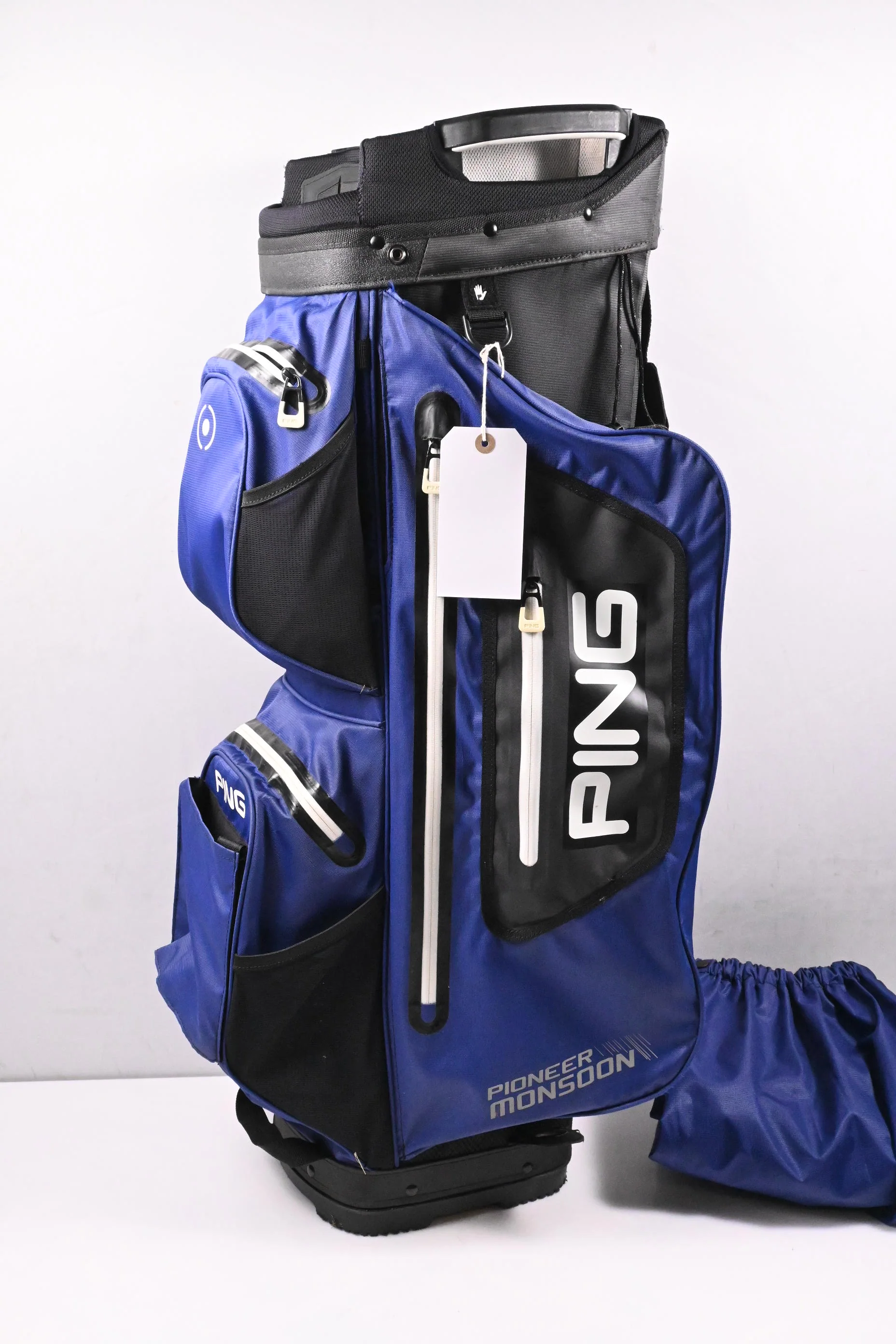 Ping Pioneer Monsoon Cart Bag / 15-Way Divider / Black, Blue