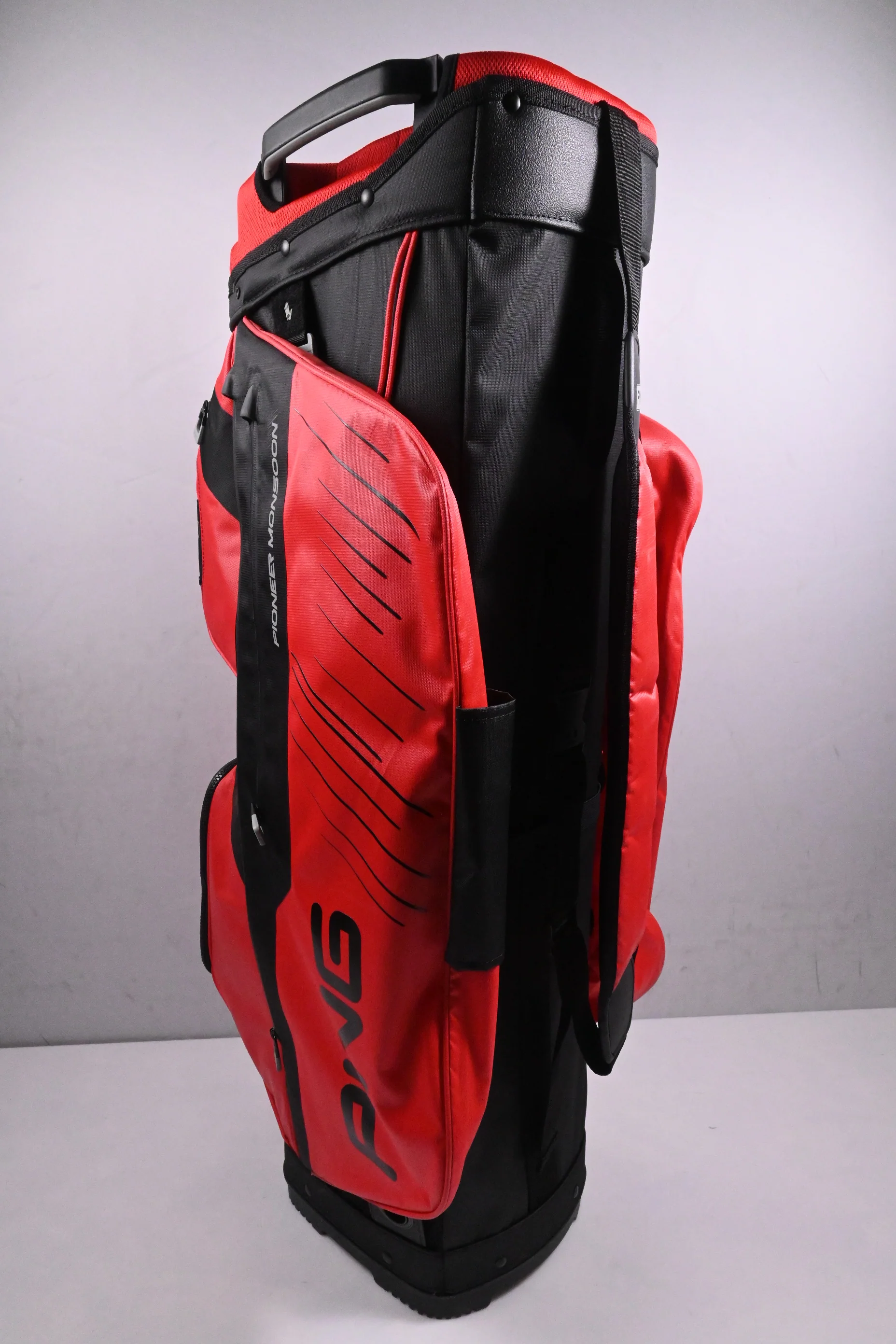 Ping Pioneer Monsoon Cart Bag / 15-Way Divider / Red, Black - Image 3
