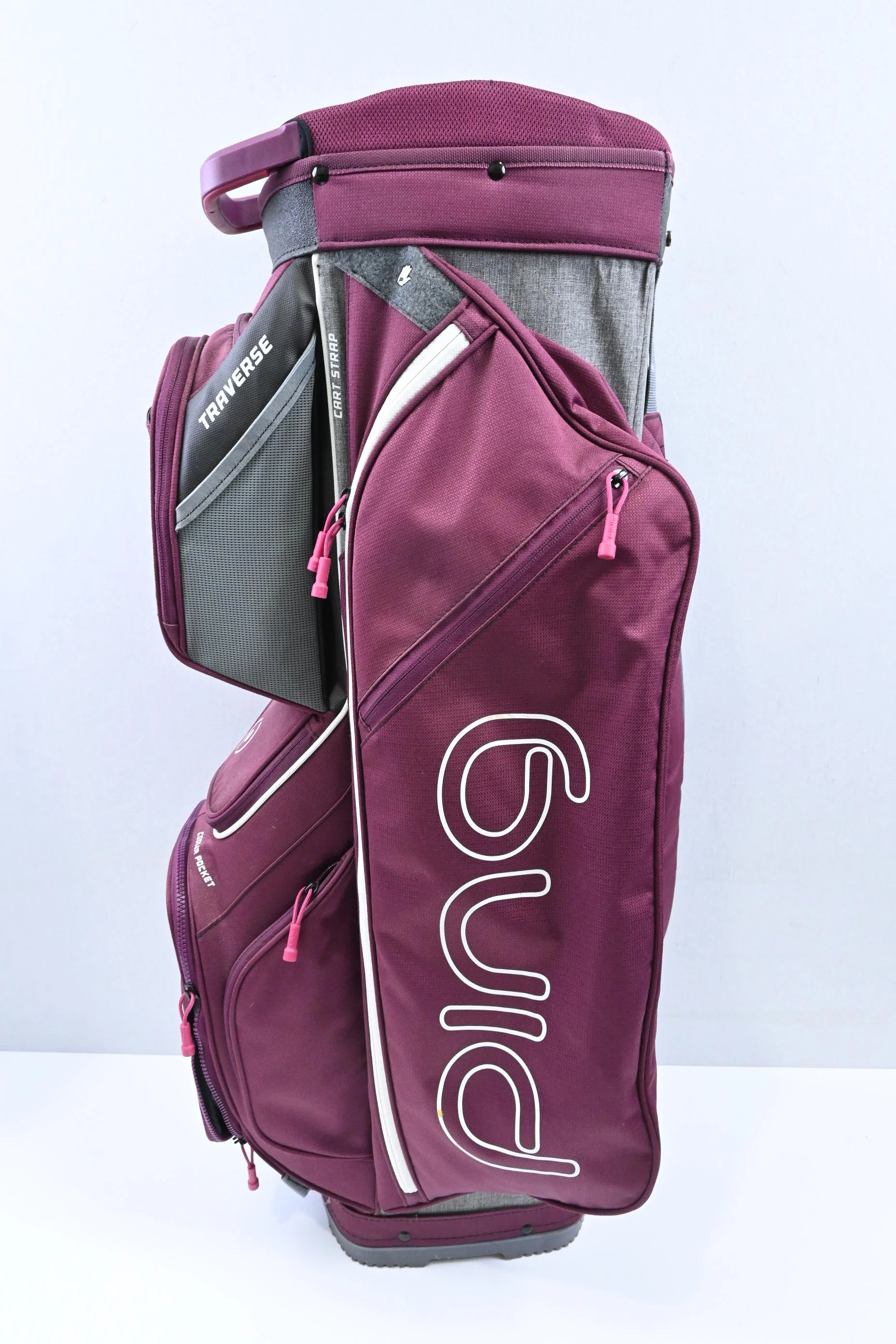 Ping Traverse Cart Bag / 14-Way / Purple, Grey
