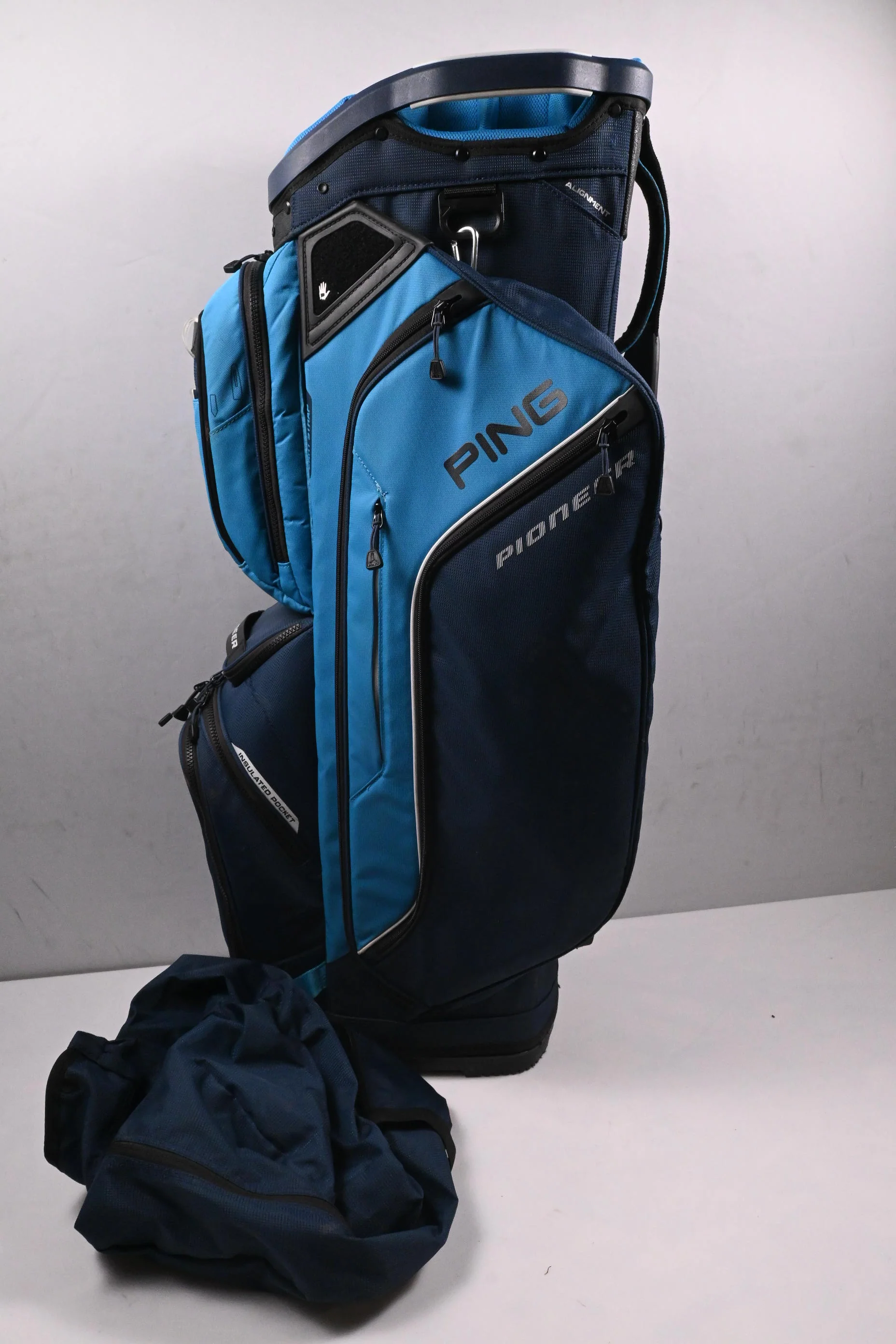 Ping Pioneer Cart Bag / 15-Way Divider / Blue, Navy