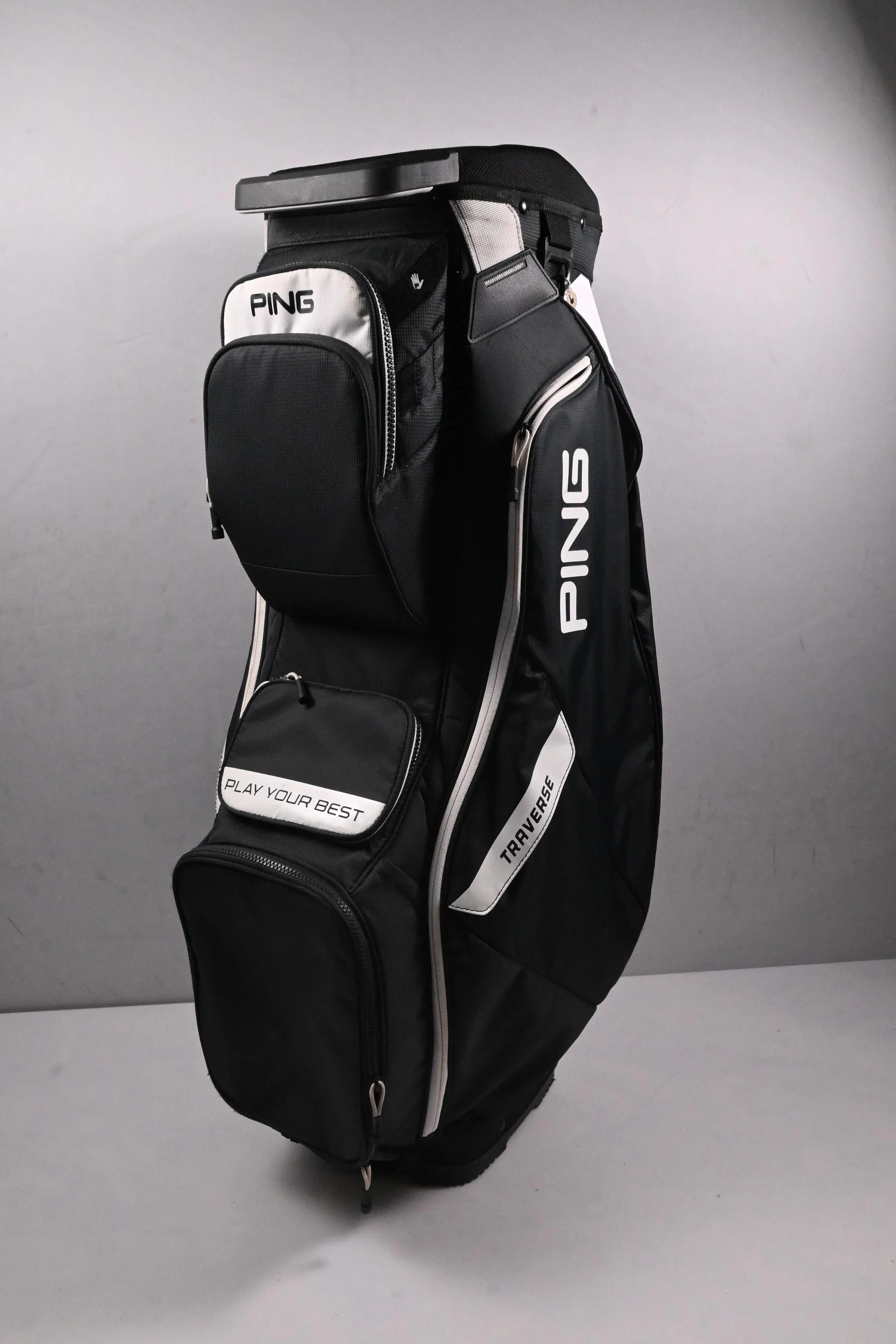 Ping Traverse Cart Bag / 14-Way Divider / Black - Image 2