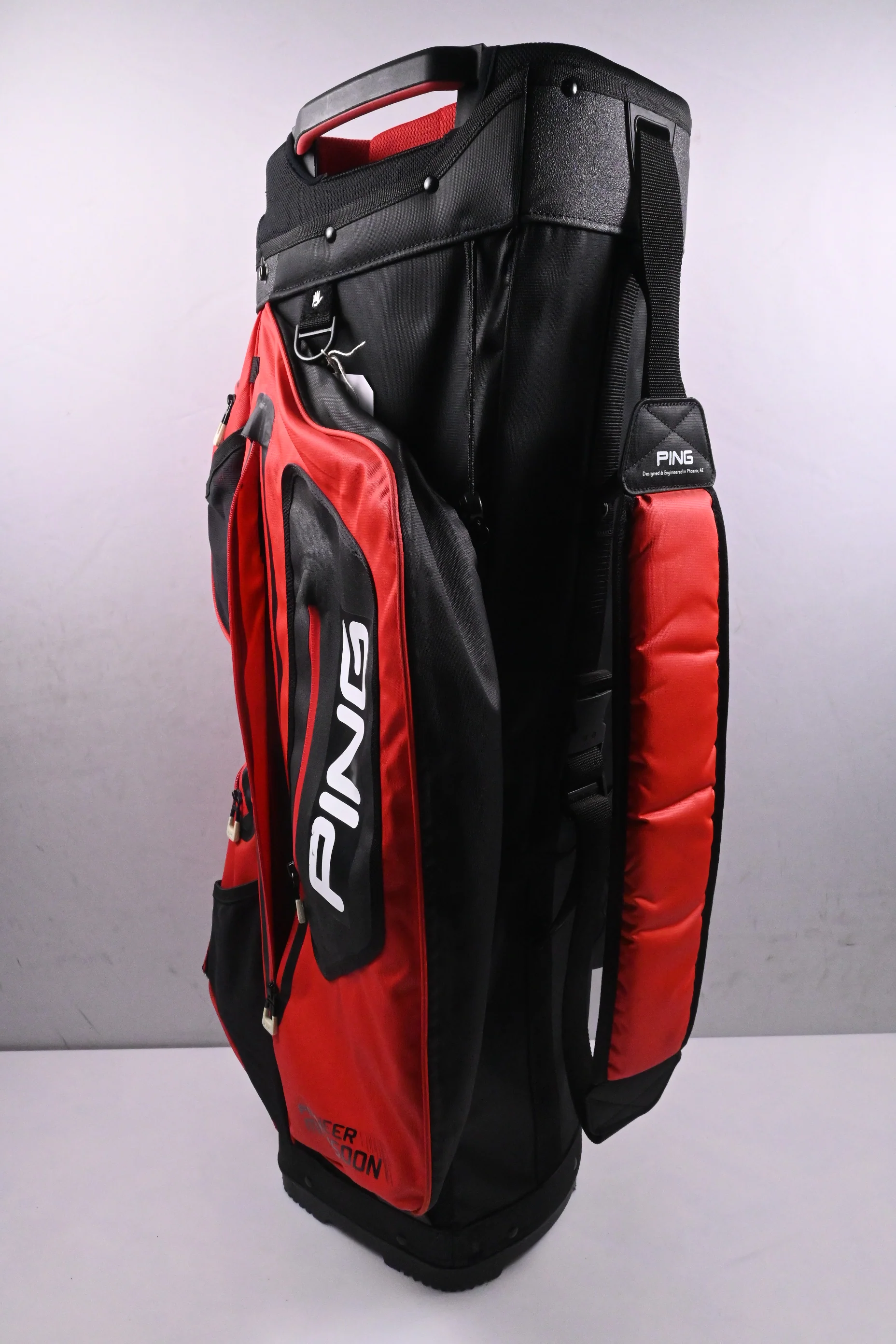 Ping Pioneer Monsoon Cart Bag / 15-Way Divider / Red, Black - Image 3