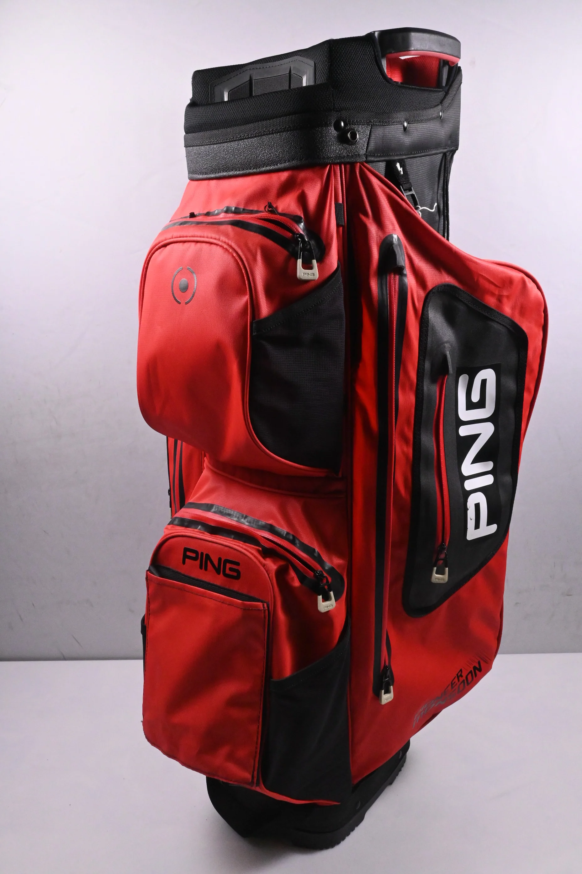 Ping Pioneer Monsoon Cart Bag / 15-Way Divider / Red, Black - Image 4