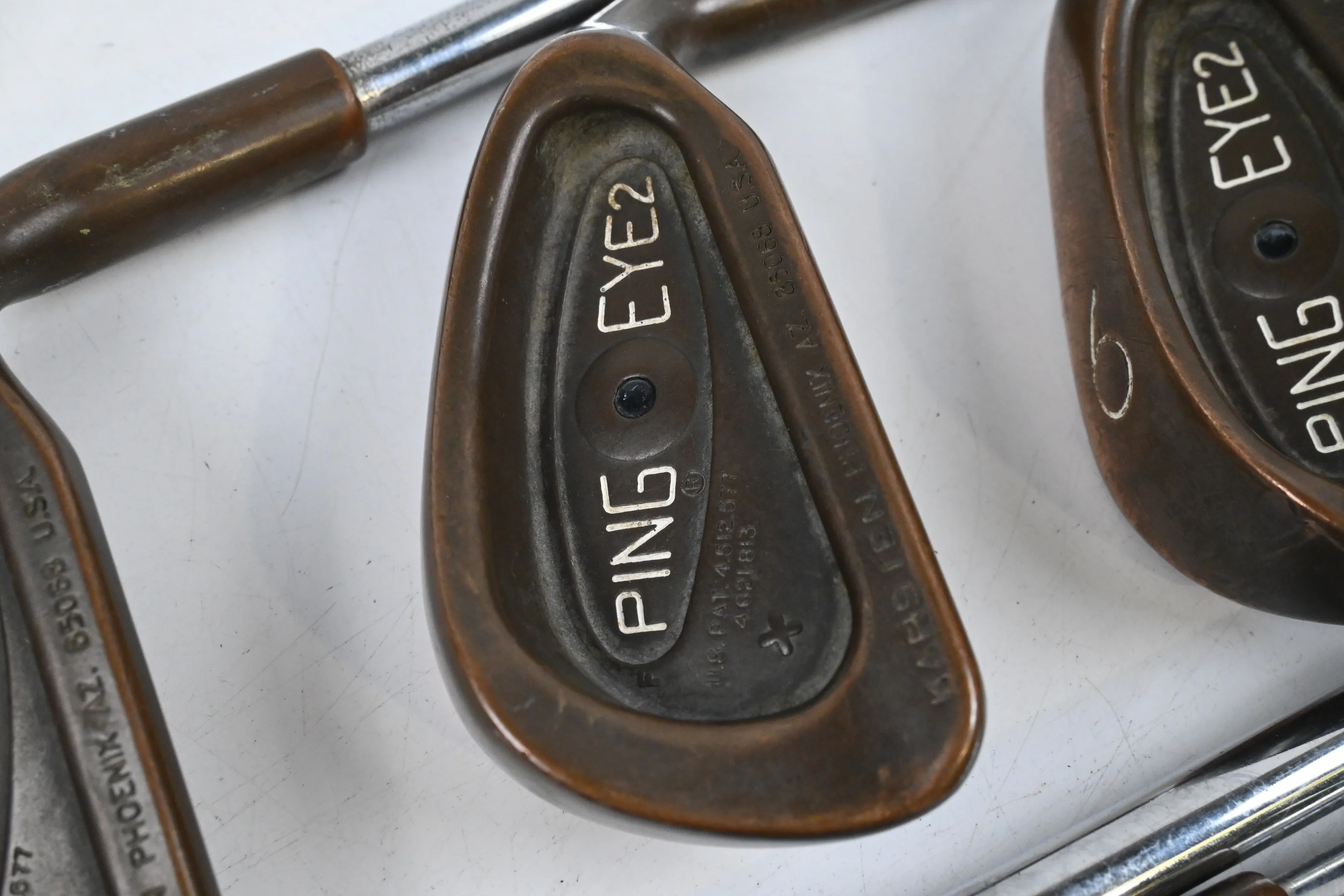 Ping Eye 2+ BeCu Irons / 4-9i / Black Dot / Stiff Flex Ping Karsten Shafts