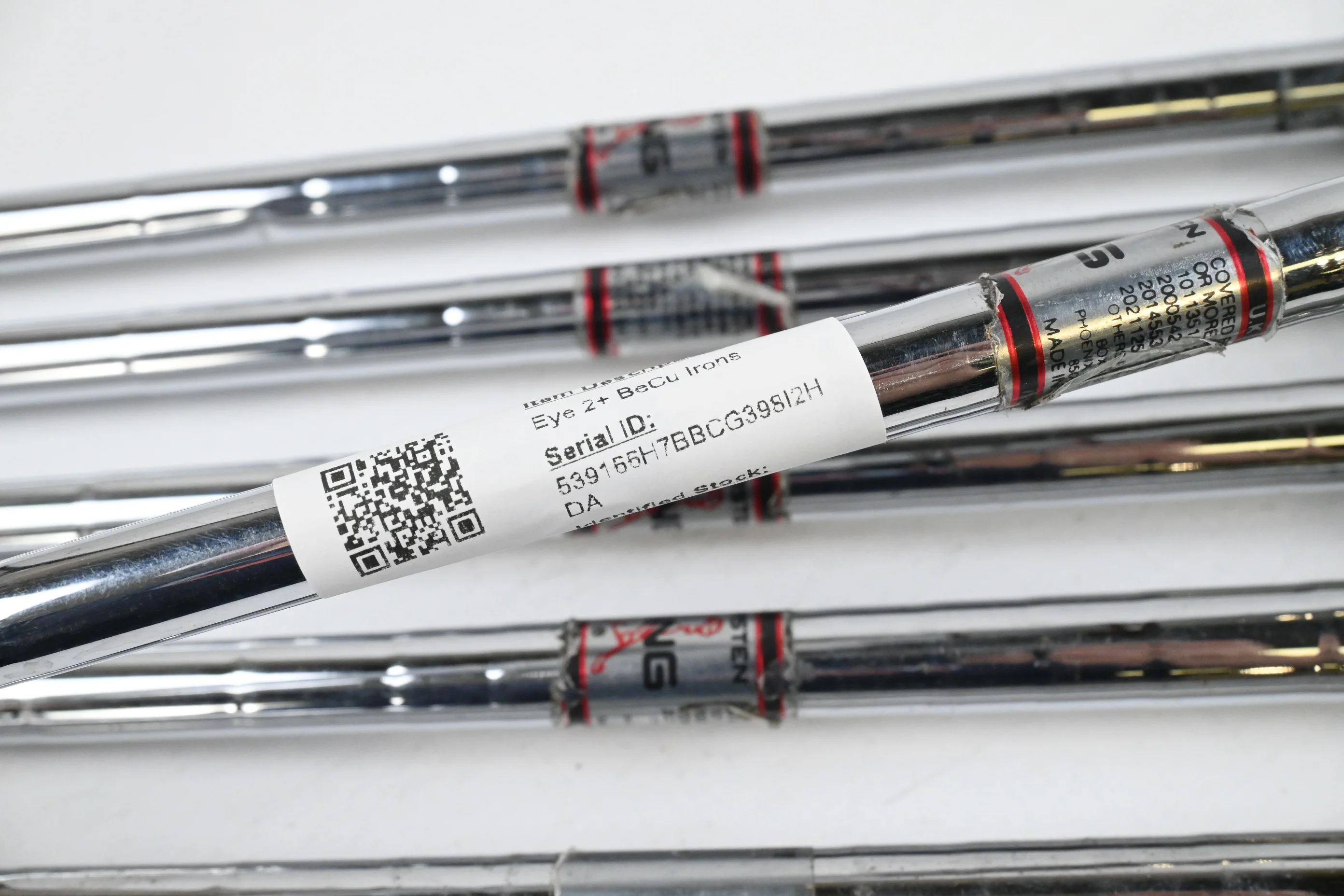 Ping Eye 2+ BeCu Irons / 4-9i / Black Dot / Stiff Flex Ping Karsten Shafts - Image 6