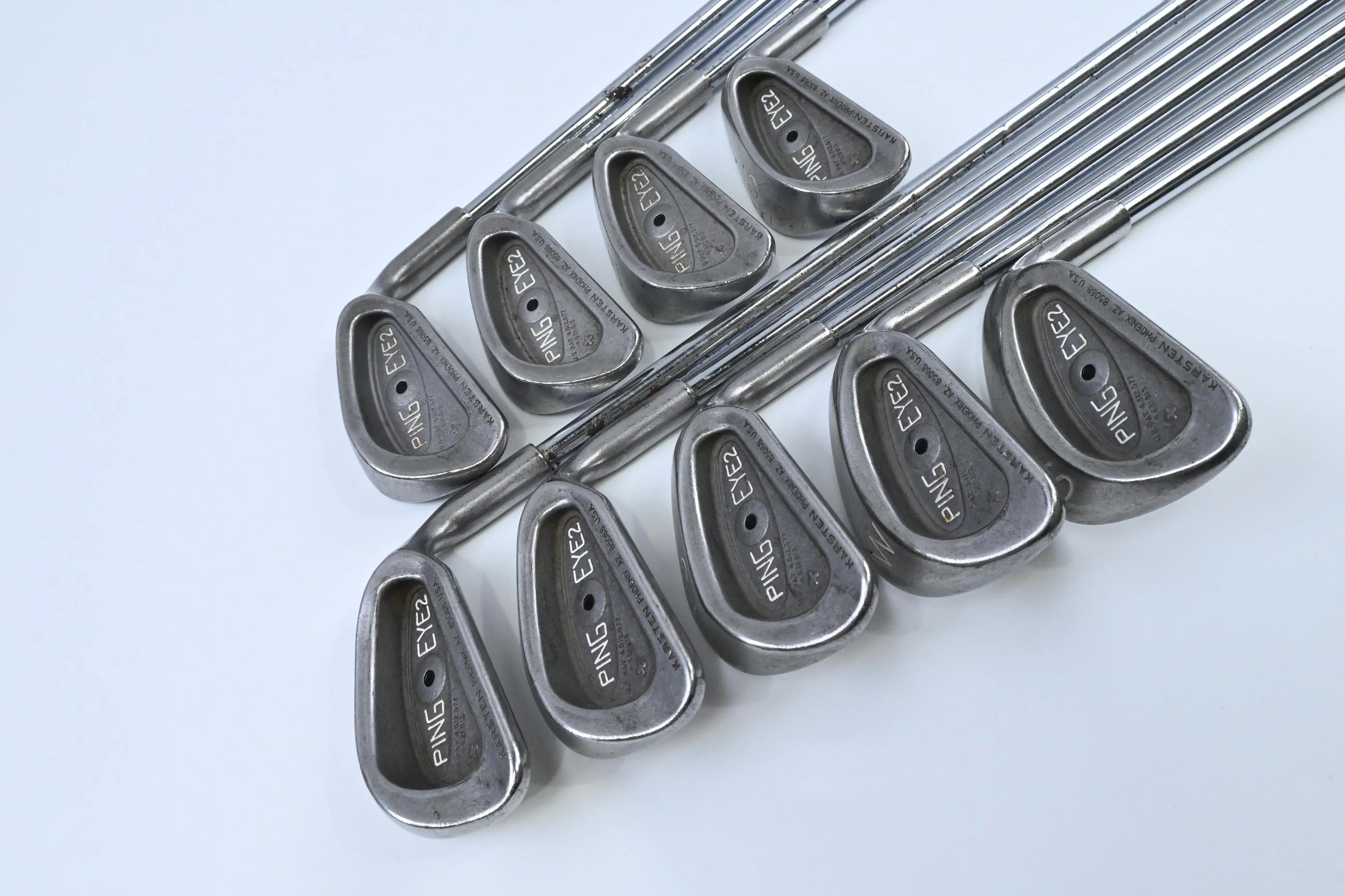 Ping Eye 2+ Irons / 3-PW+SW / Black Dot / Stiff Flex Ping JZ Shafts - Image 2