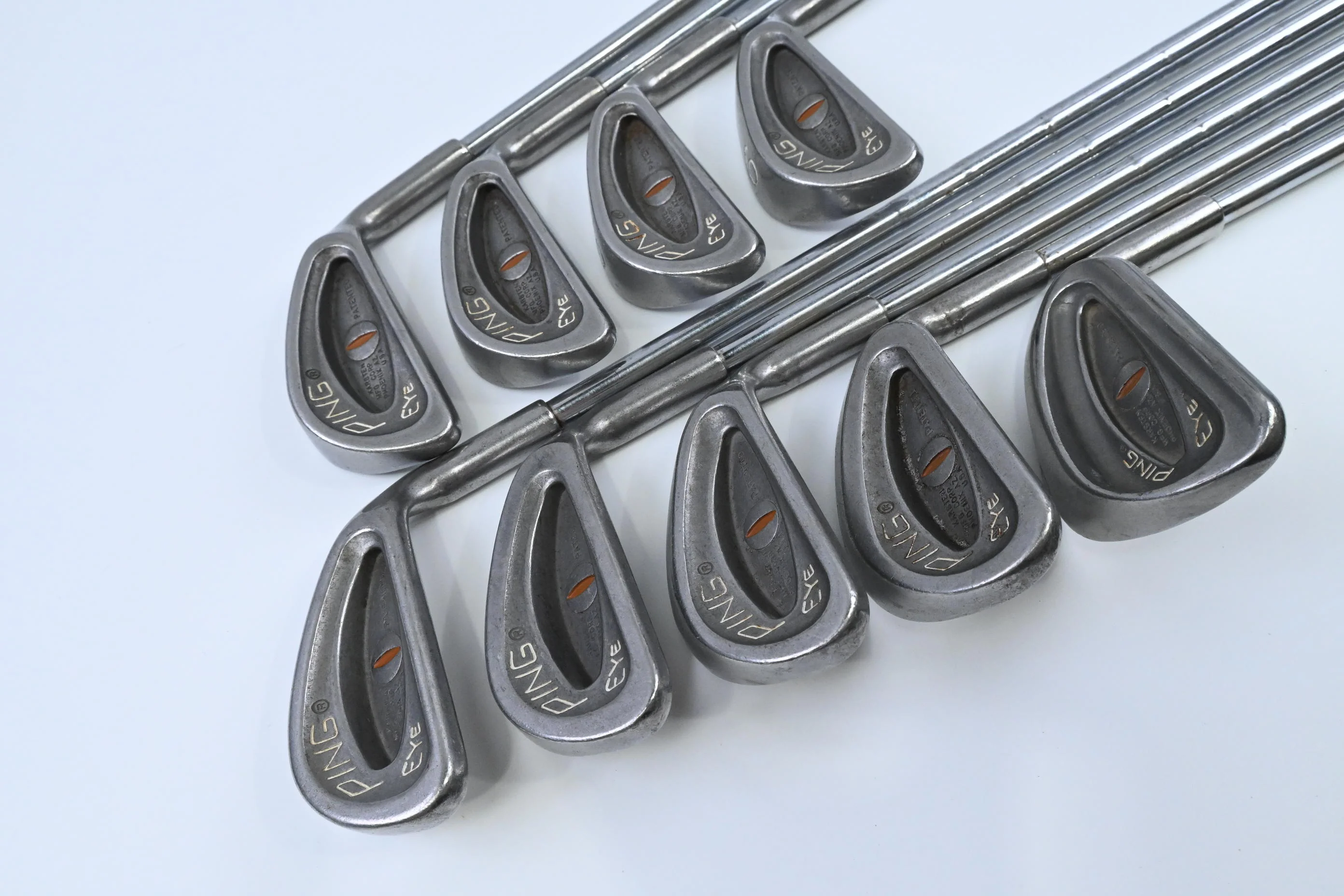 Ping Eye Irons / 3-PW+SW / Brown Dot / Regular Flex Ping ZZ Lite Shafts - Image 2