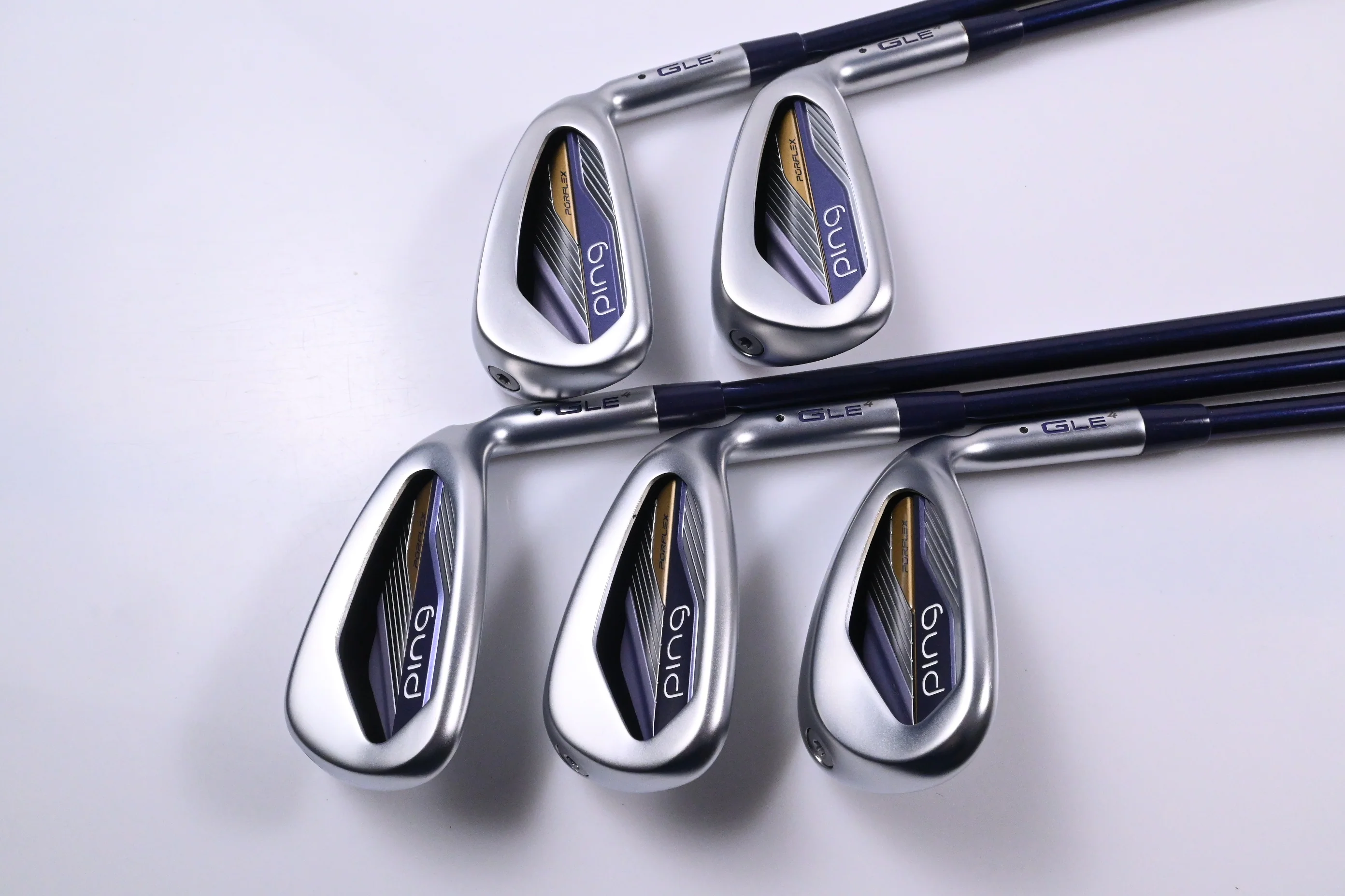 Ladies Ping G Le4 Irons / 7-PW+SW / Black Dot / Ladies Flex Ping Alta LE Shafts - Image 2