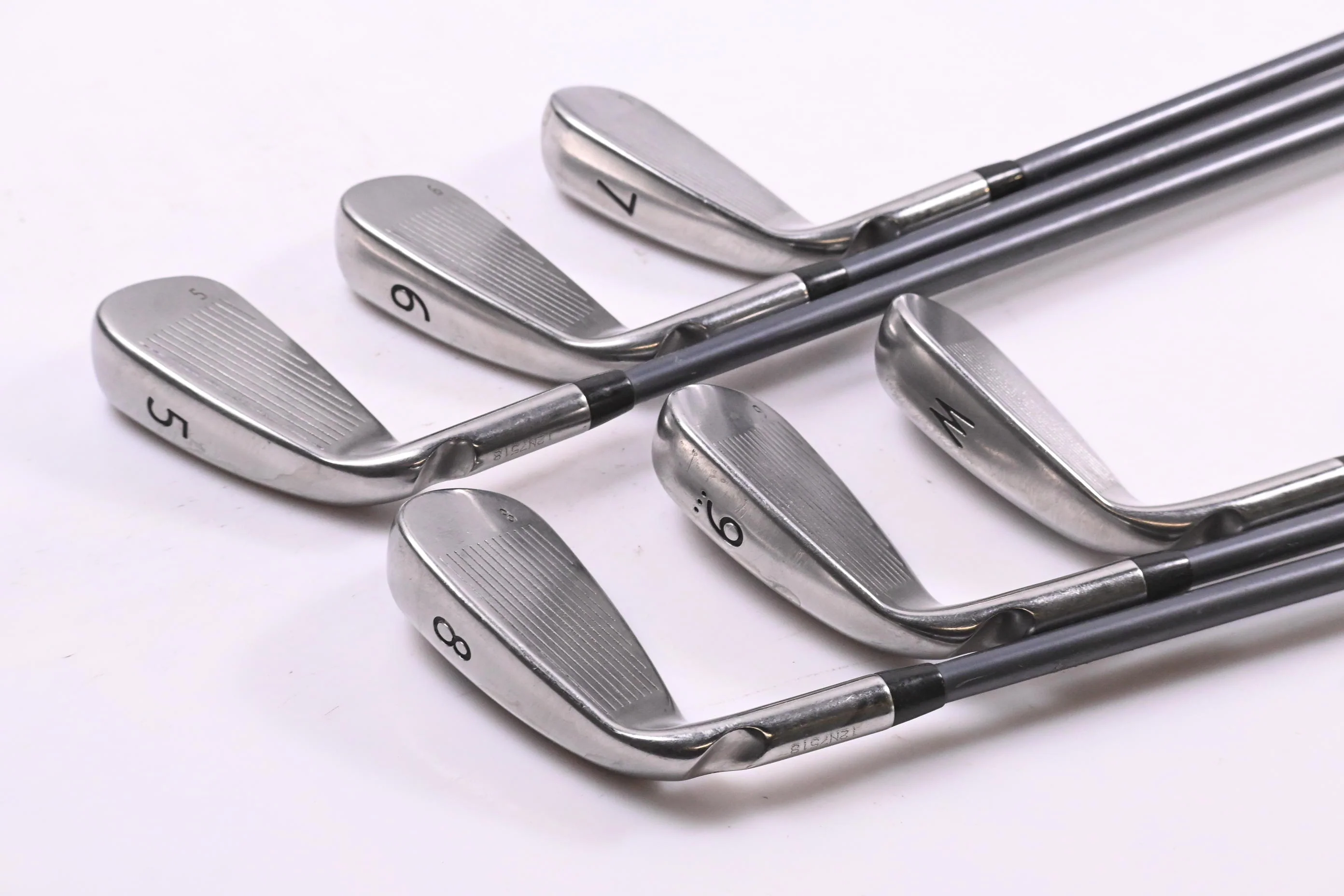 Ping G Series Irons / 5-PW / Green Dot / Regular Flex Ping CFS 70 Shafts - Image 4