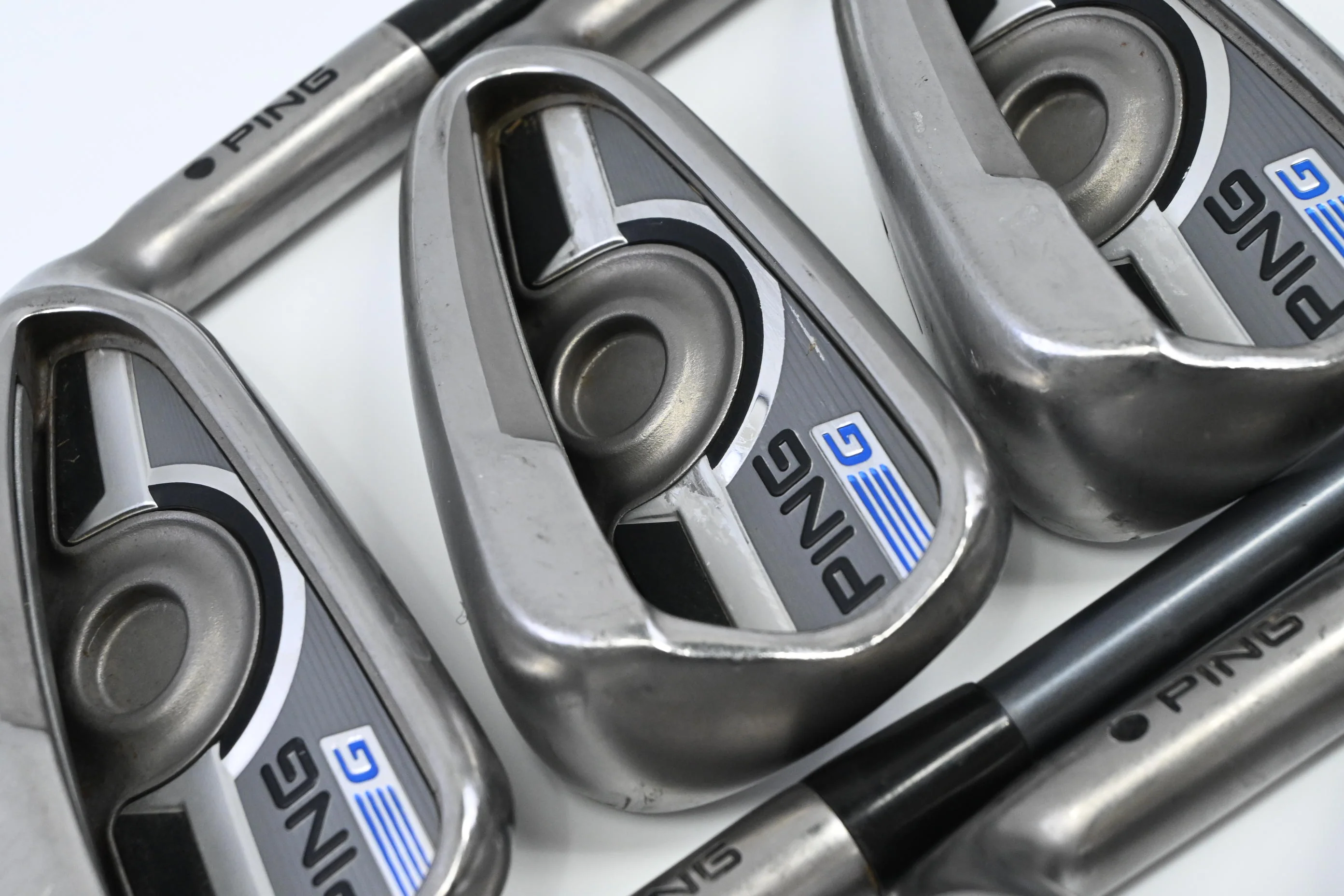 Ping G Series Irons / 5-PW / Black Dot / Senior Flex Ping CFS 65 Shafts