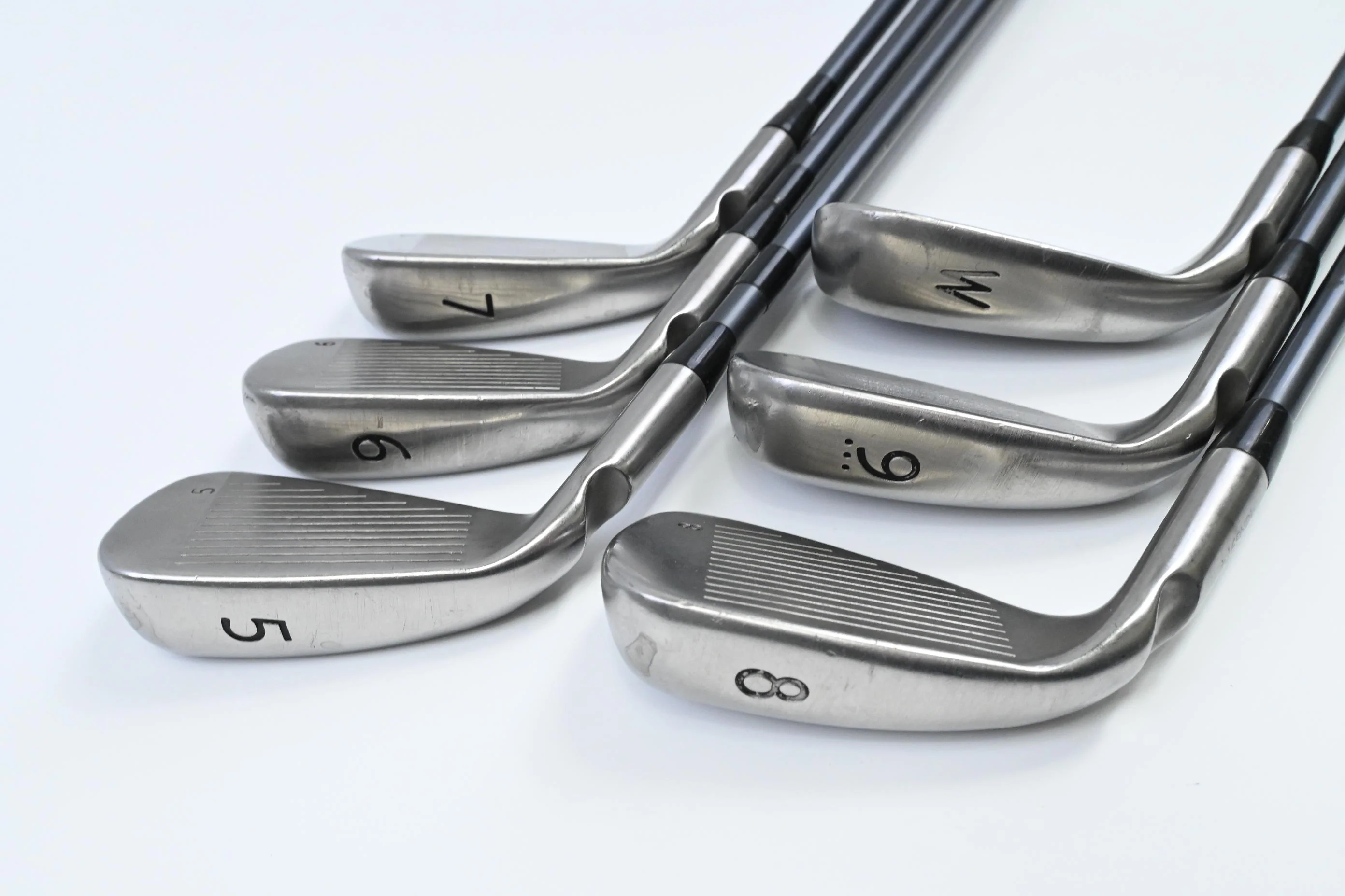Ping G Series Irons / 5-PW / Black Dot / Senior Flex Ping CFS 65 Shafts - Image 4