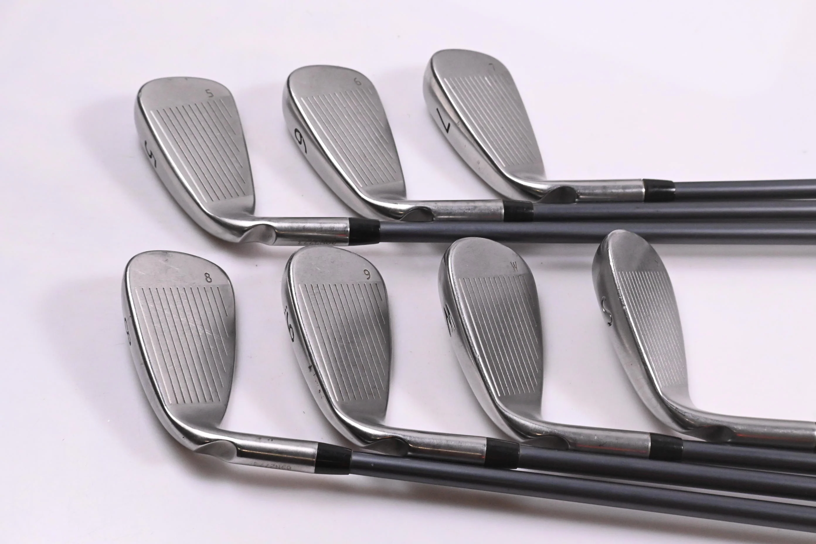 Ping G Series Irons / 5-PW+SW / Red Dot / Senior Flex Ping CFS 65 Shafts - Image 3