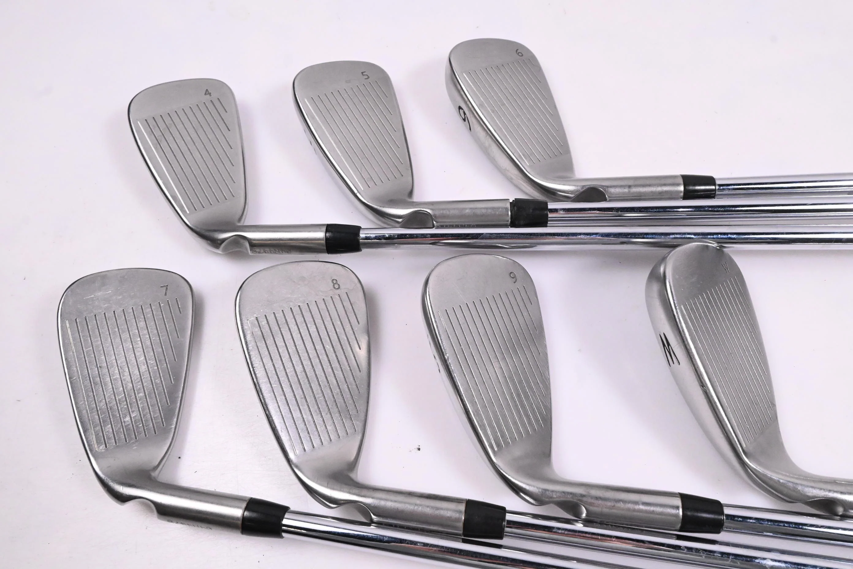 Ping G Series Irons / 4-PW / Red Dot / Regular Flex Ping AWT 2.0 Shafts - Image 4