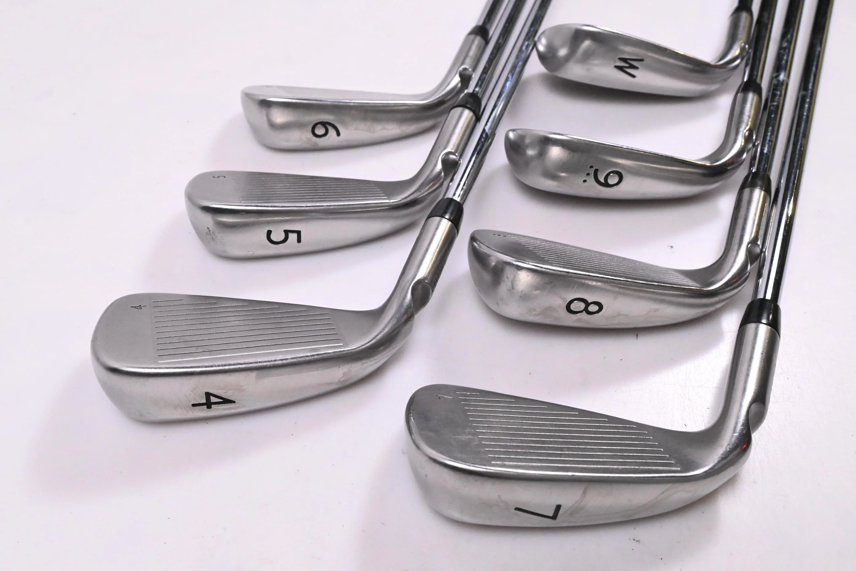 Ping G Series Irons / 4-PW / Red Dot / Regular Flex Ping AWT 2.0 Shafts - Image 5