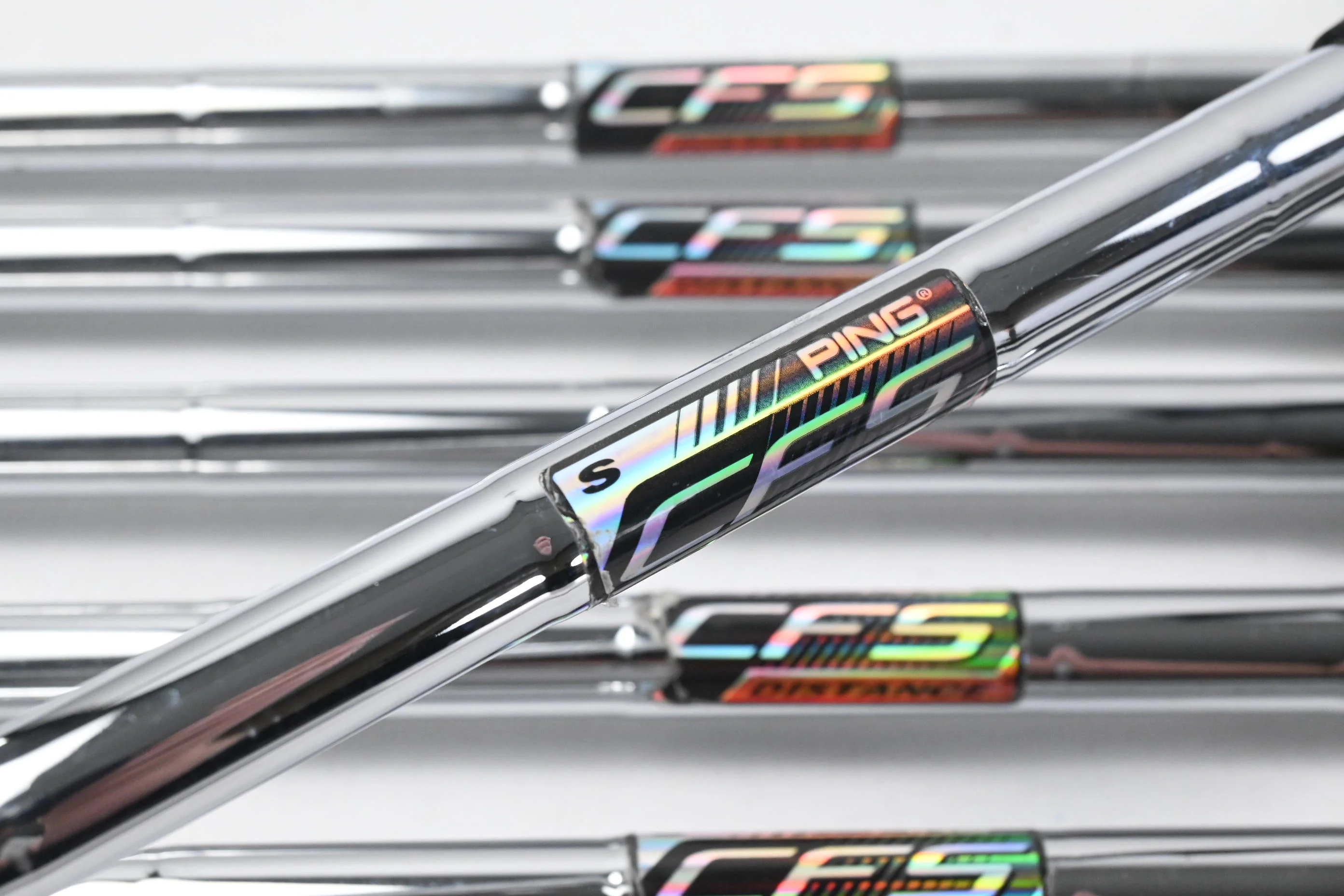 Ping G Series Irons / 4-PW / Silver Dot / Stiff Flex Ping CFS Distance Shafts - Image 5